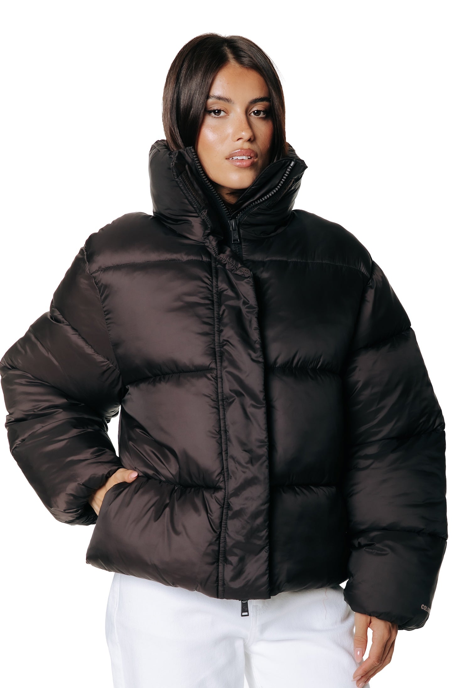 Kailey Puffer Jacket | Darkest Brown