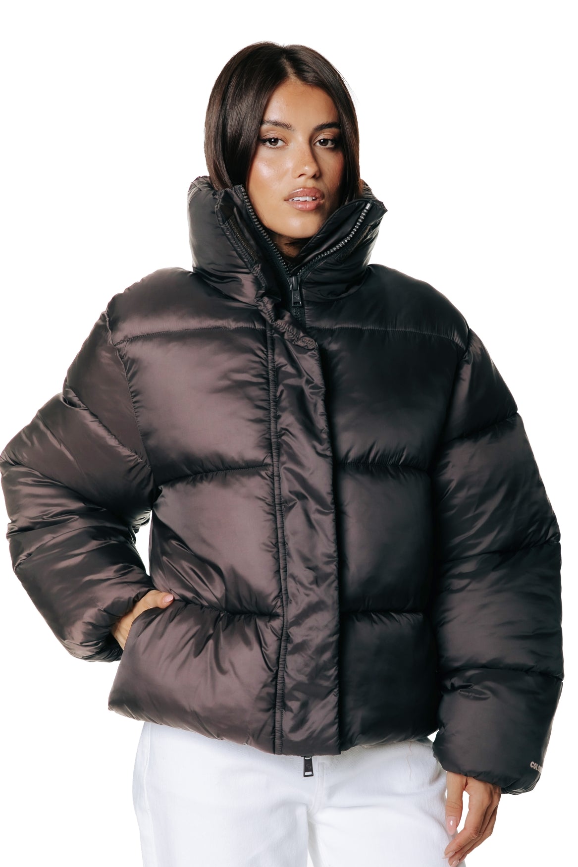 Kailey Puffer Jacket | Darkest Brown