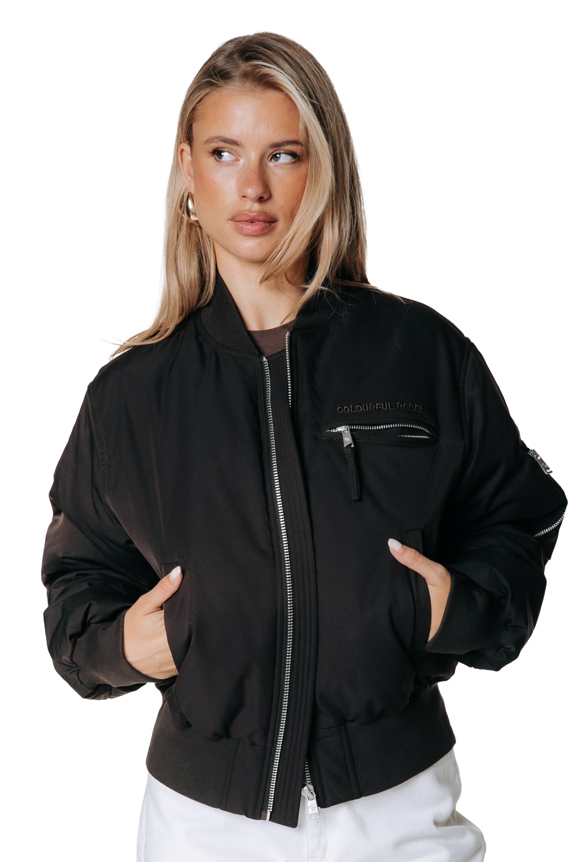 Dihya Bomber Jacket | Darkest Brown