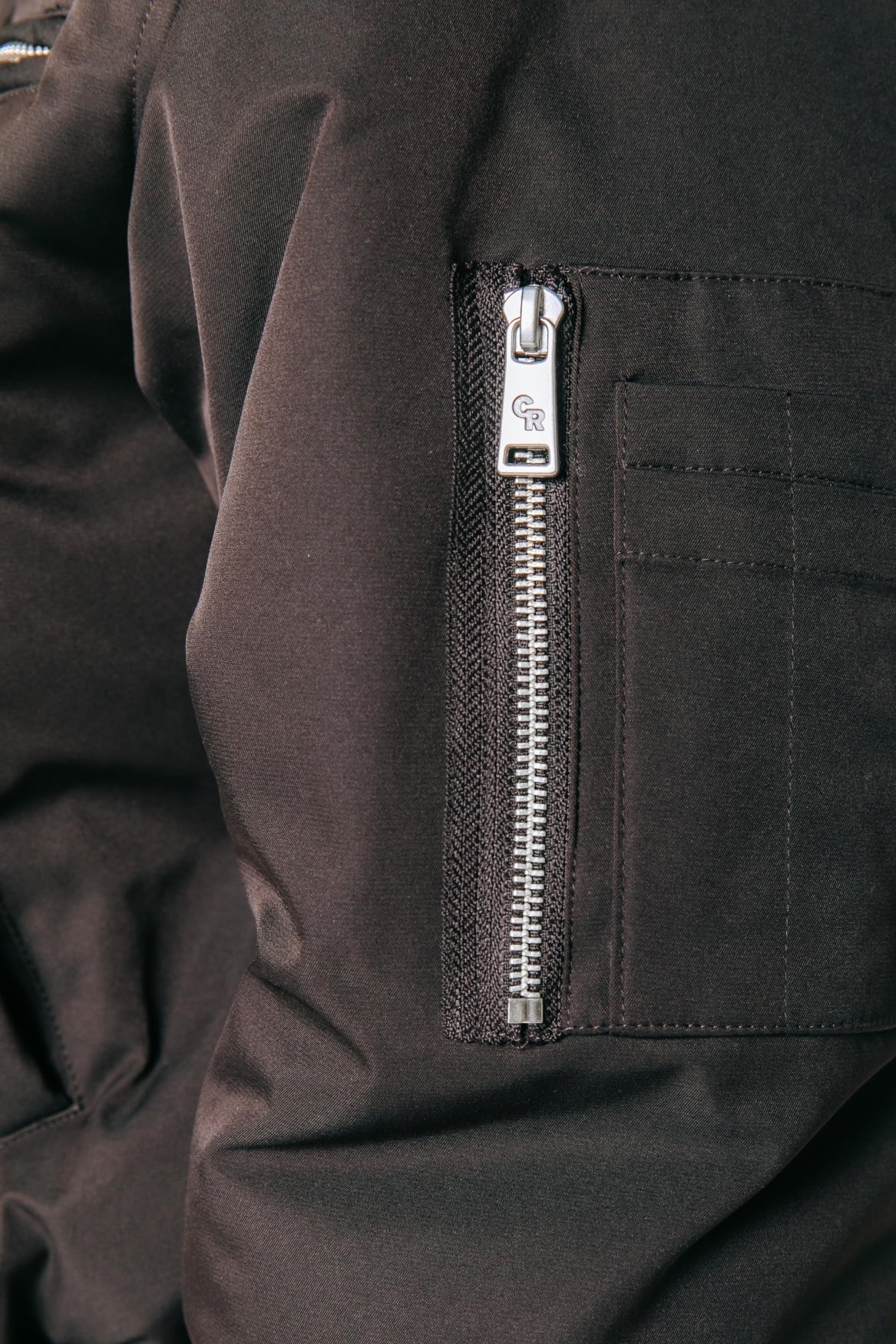 Dihya Bomber Jacket | Darkest Brown