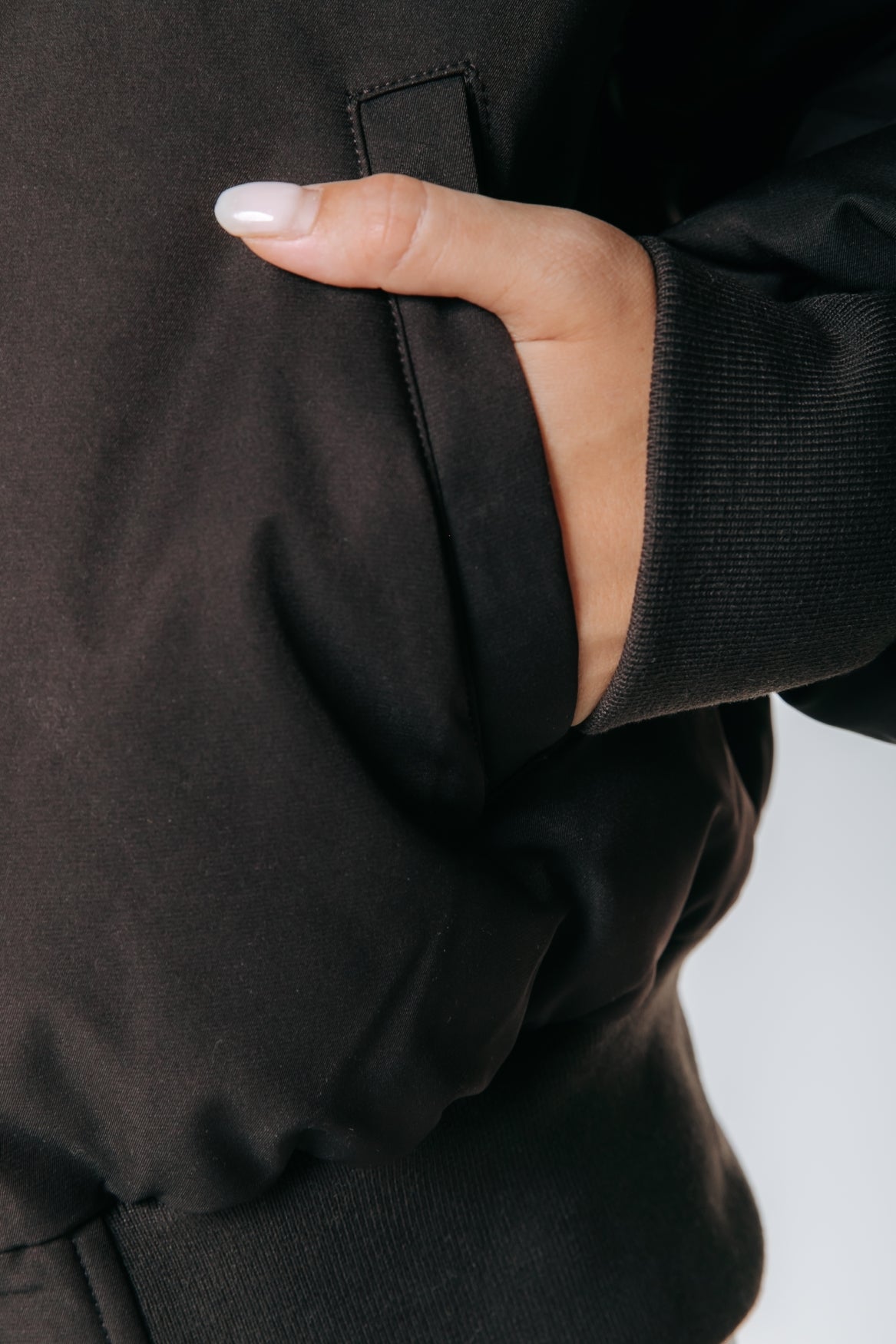 Dihya Bomber Jacket | Darkest Brown