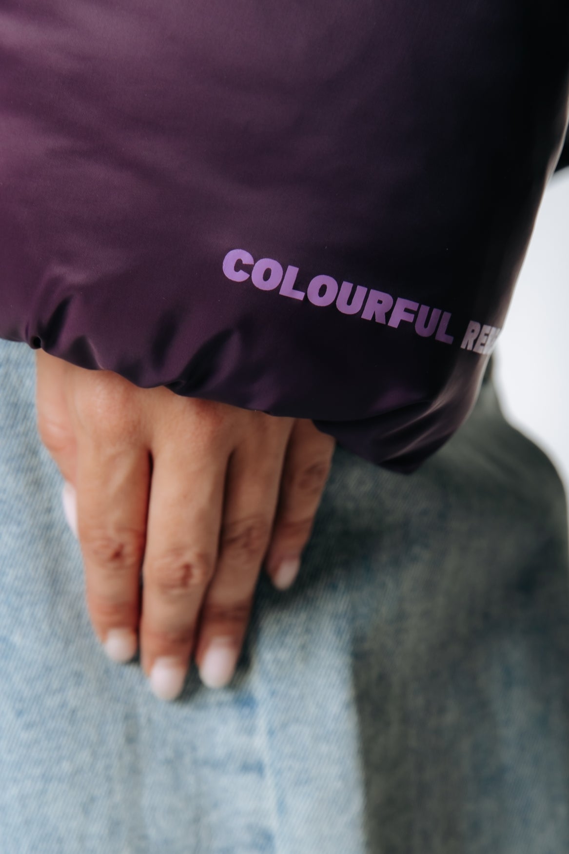 Kailey Puffer Jacket | Dark purple
