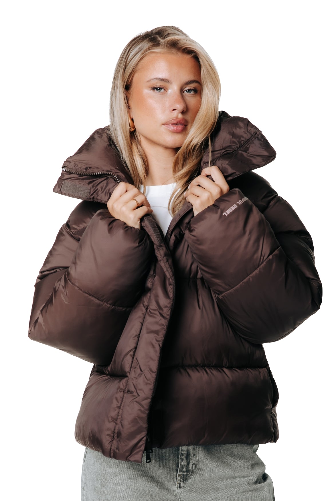 Kailey-Pufferjacke | Braun