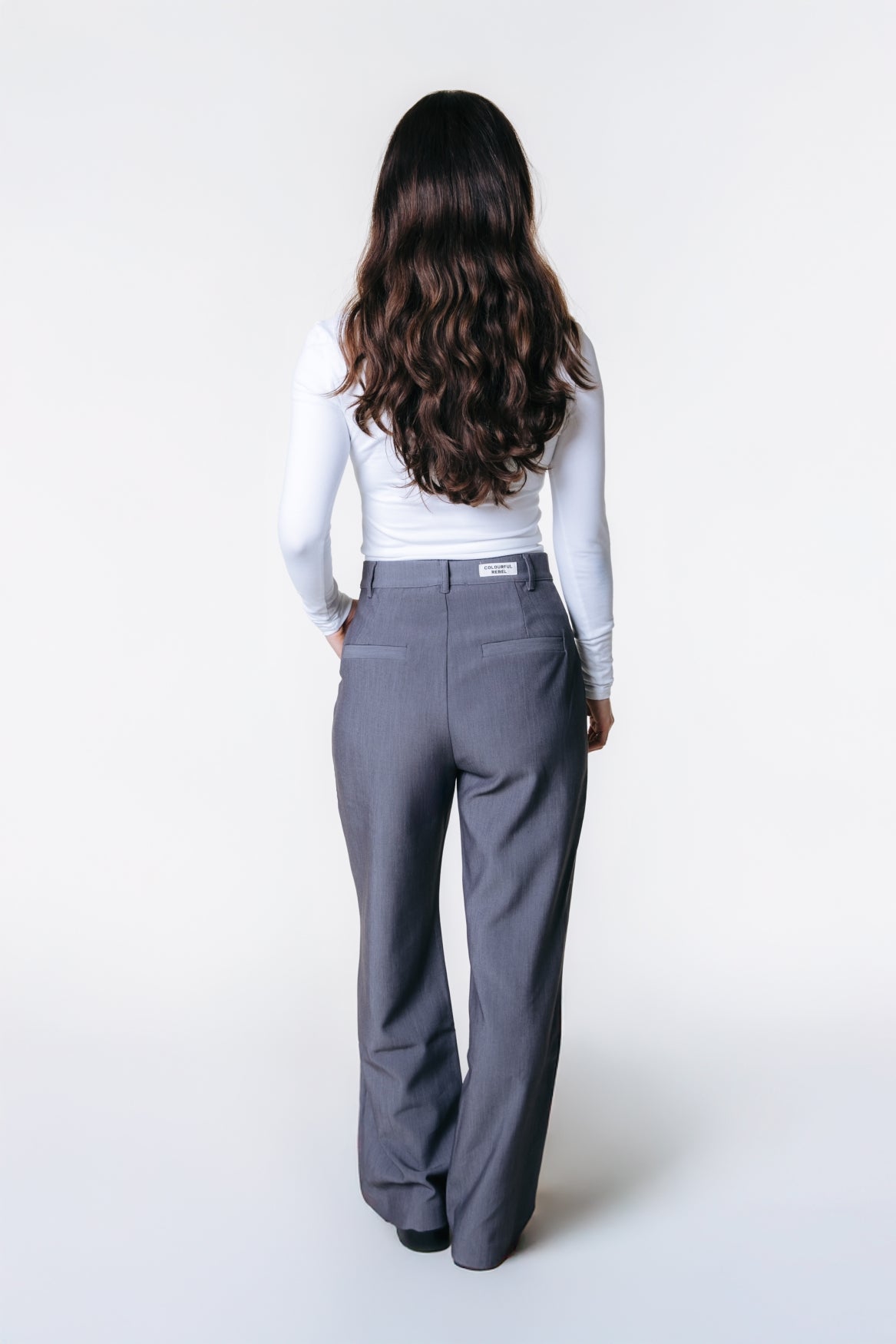 Rus Straight Pants | Grey