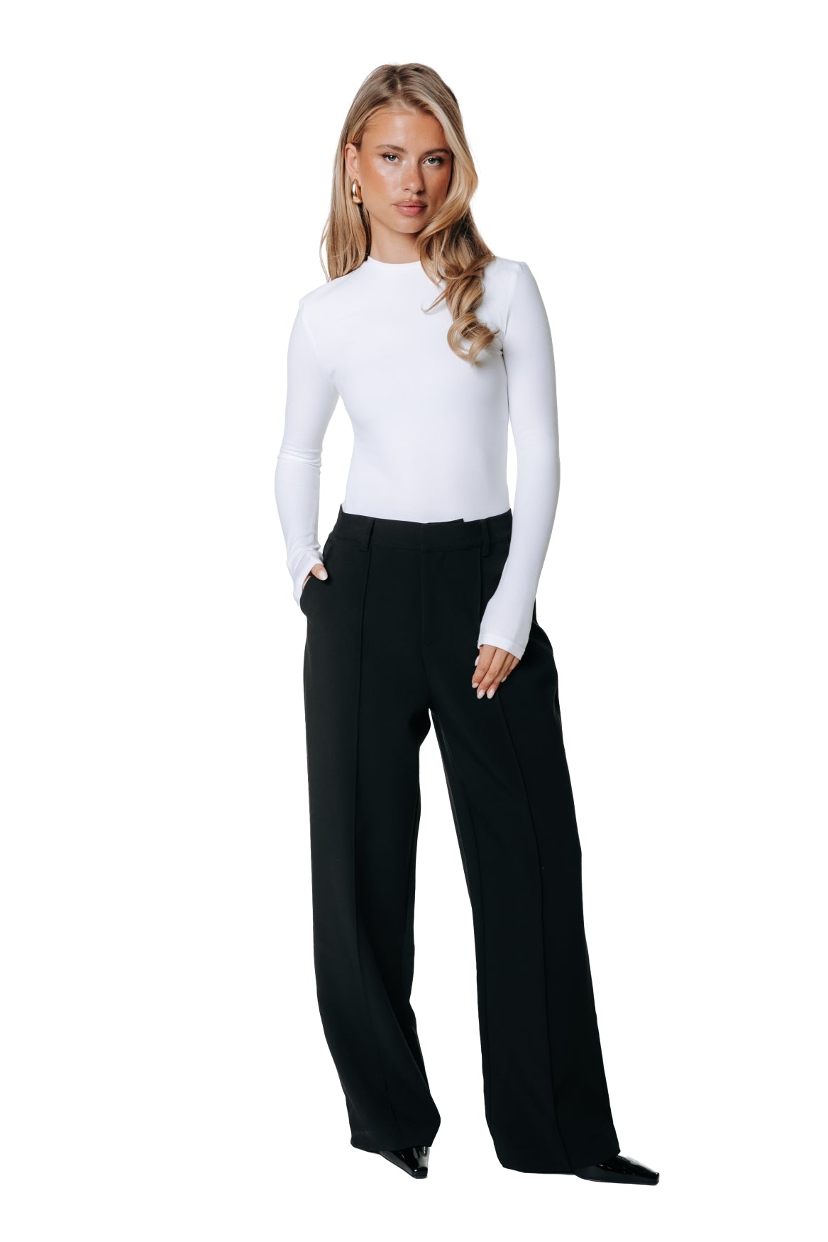 Rus Straight Pants | Black
