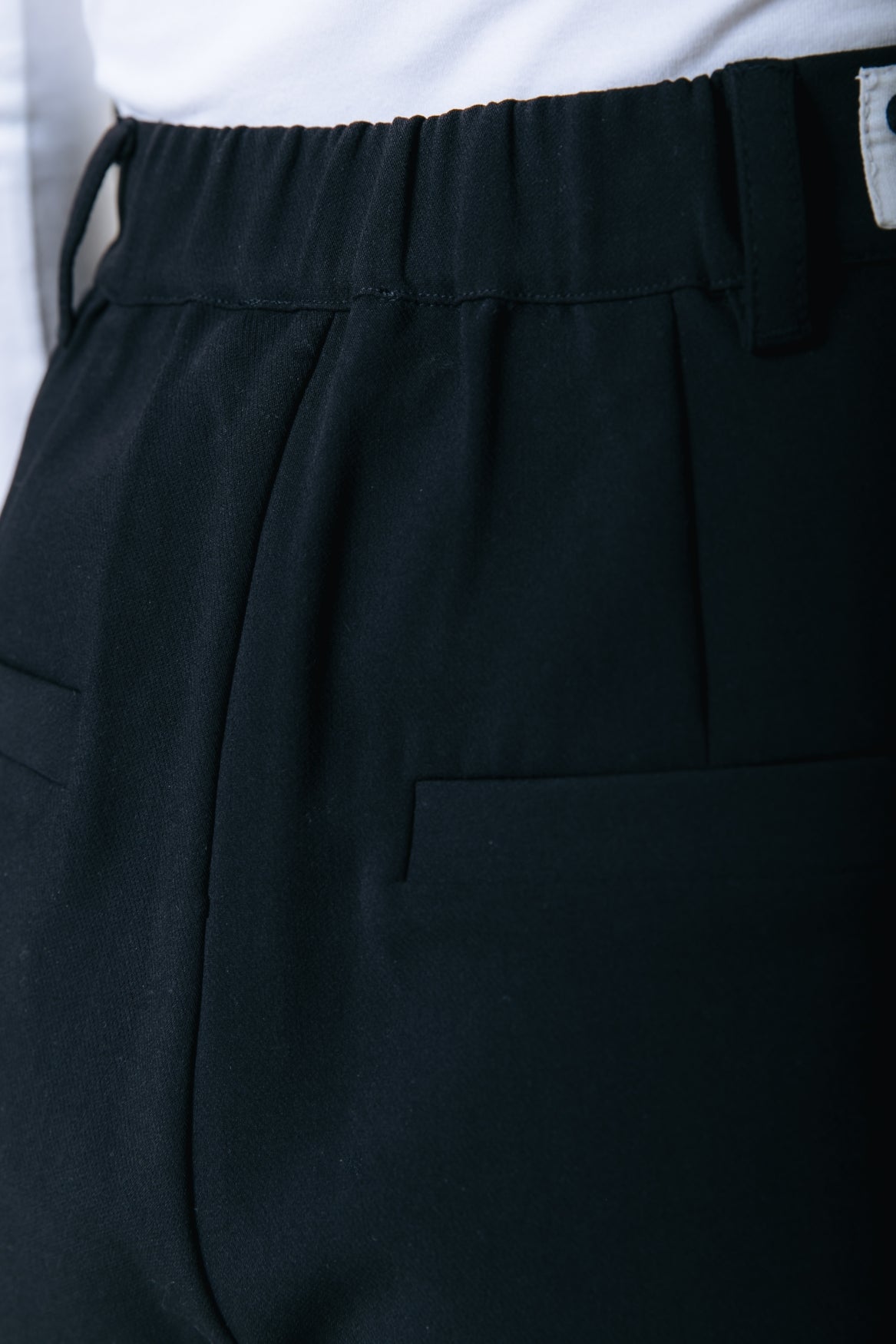 Rus Straight Hose | Schwarz