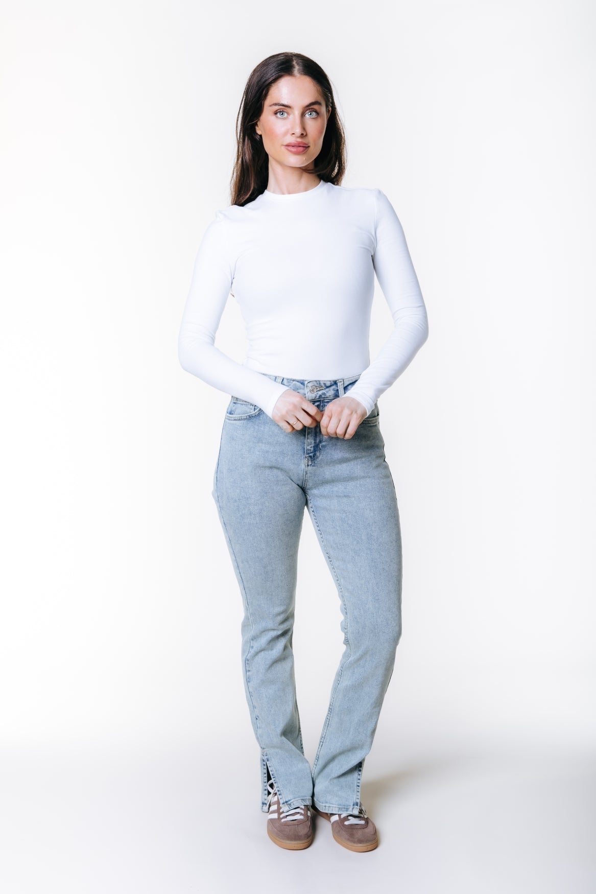 Livia High Rise Denim | Denim blue