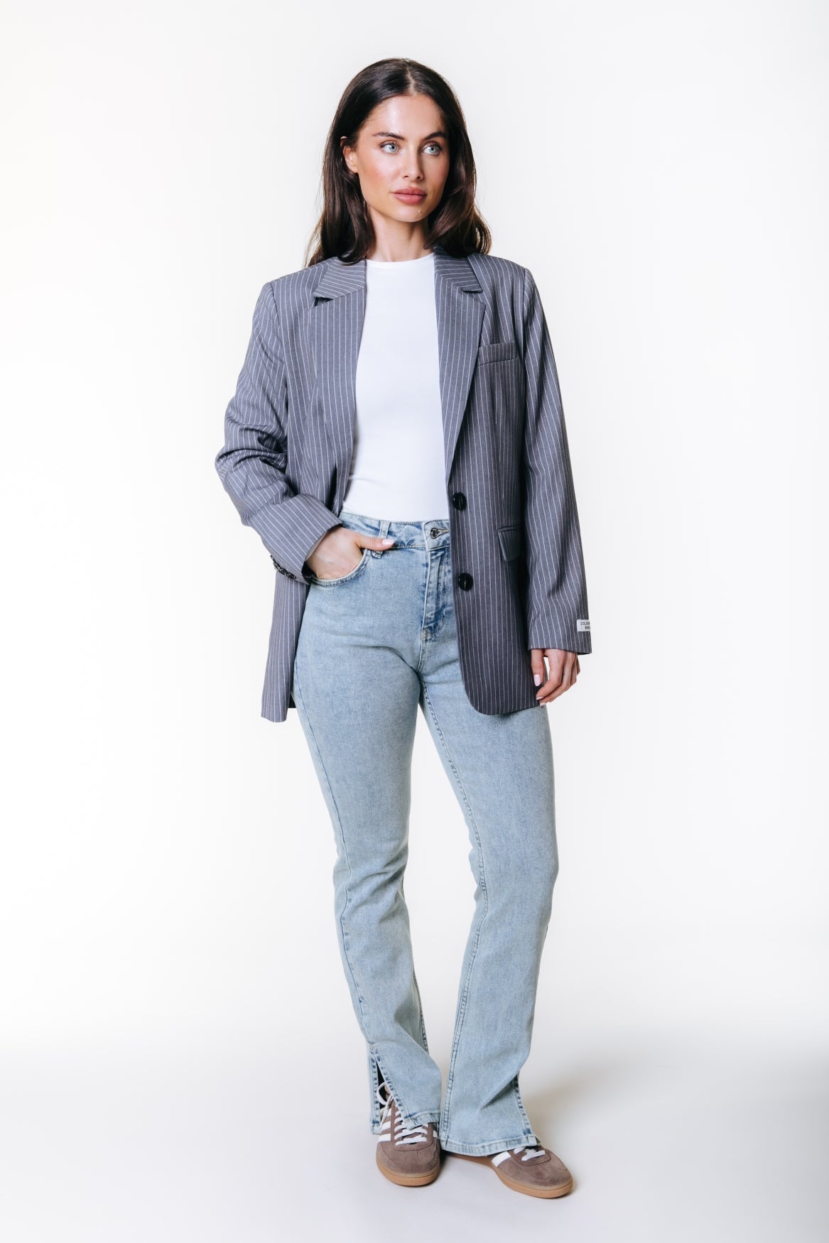 Livia High Rise Denim | Denim blue