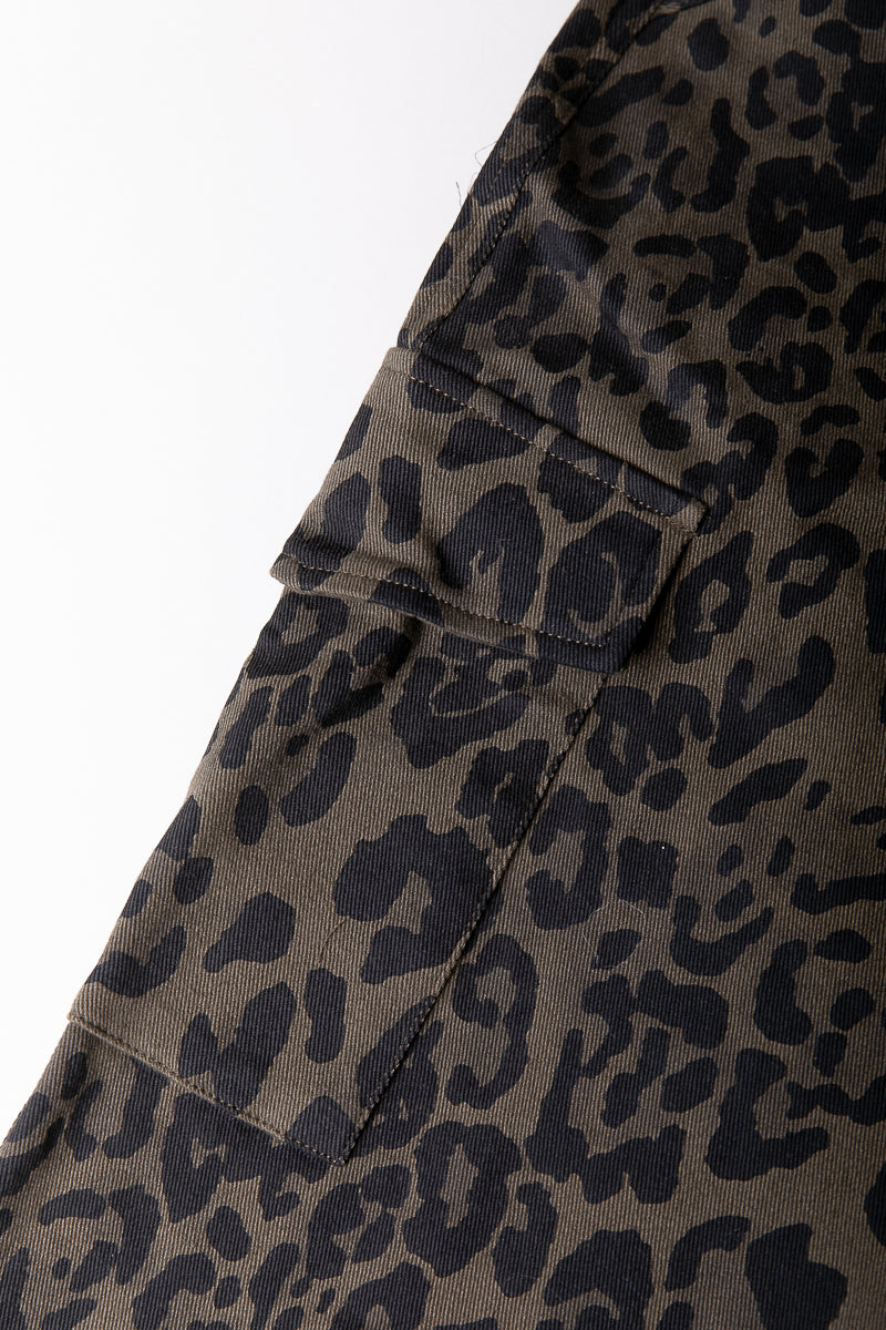 Adam Leopard Worker Pants | Army