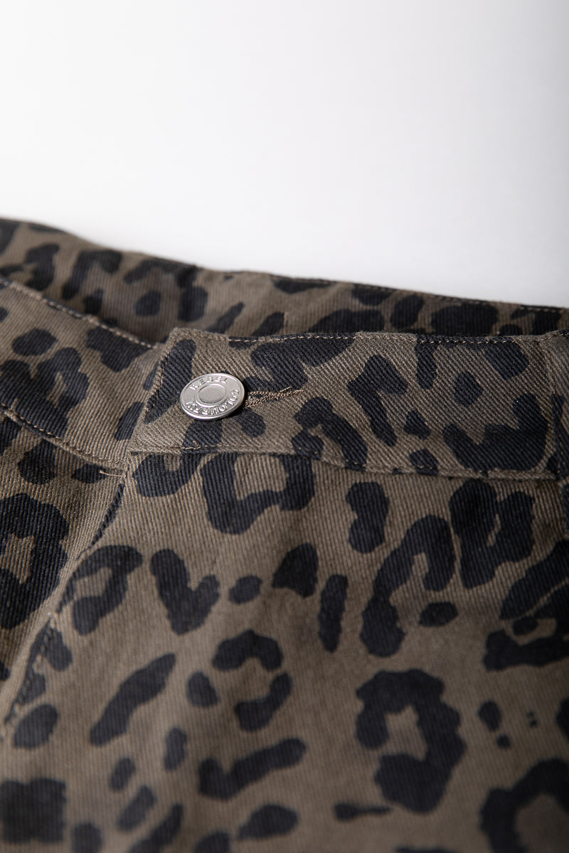 Adam Leopard Worker Pants | Army