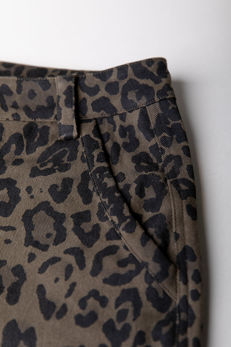 Adam Leopard Worker Pants | Army