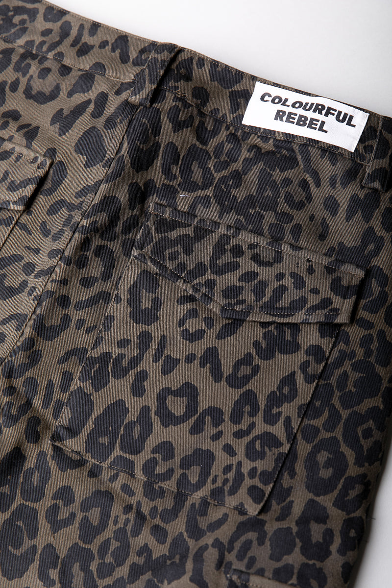 Adam Leopard Worker Pants | Army