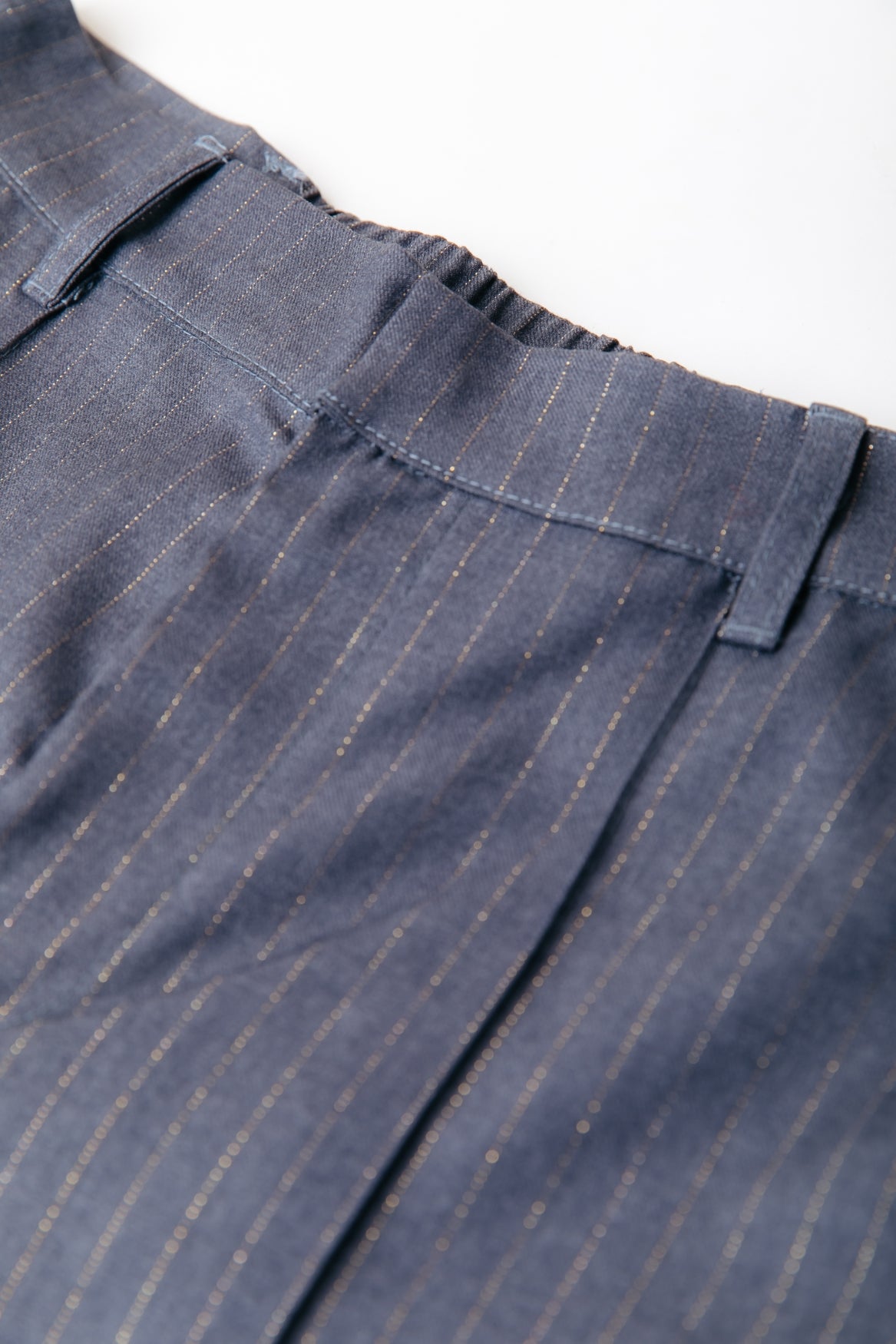 Rus Pinstripe Pants | Dark grey
