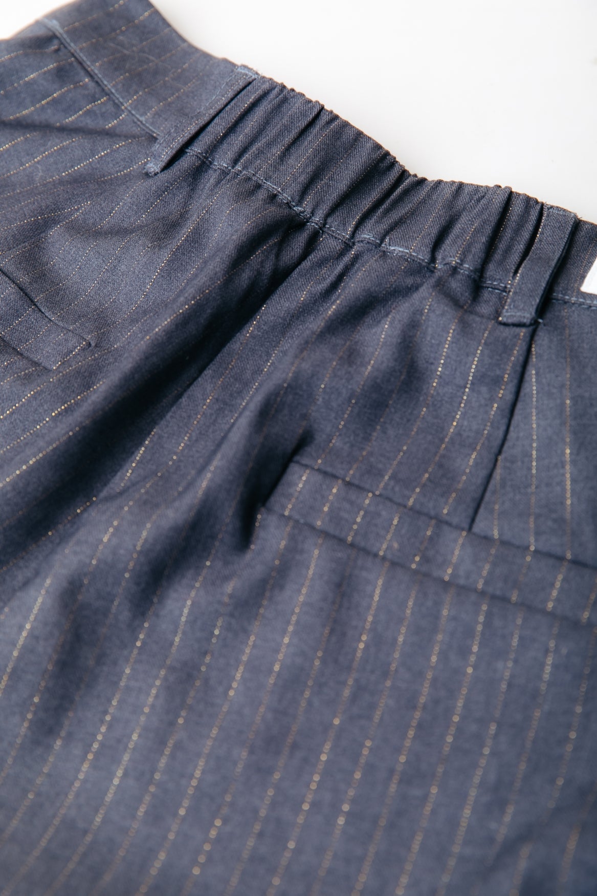 Rus Pinstripe Pants | Dark grey