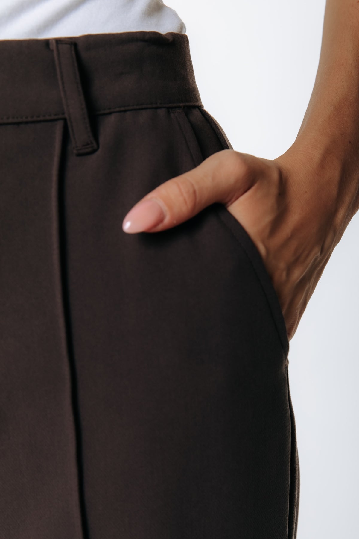 Rus Straight Pants | Brown