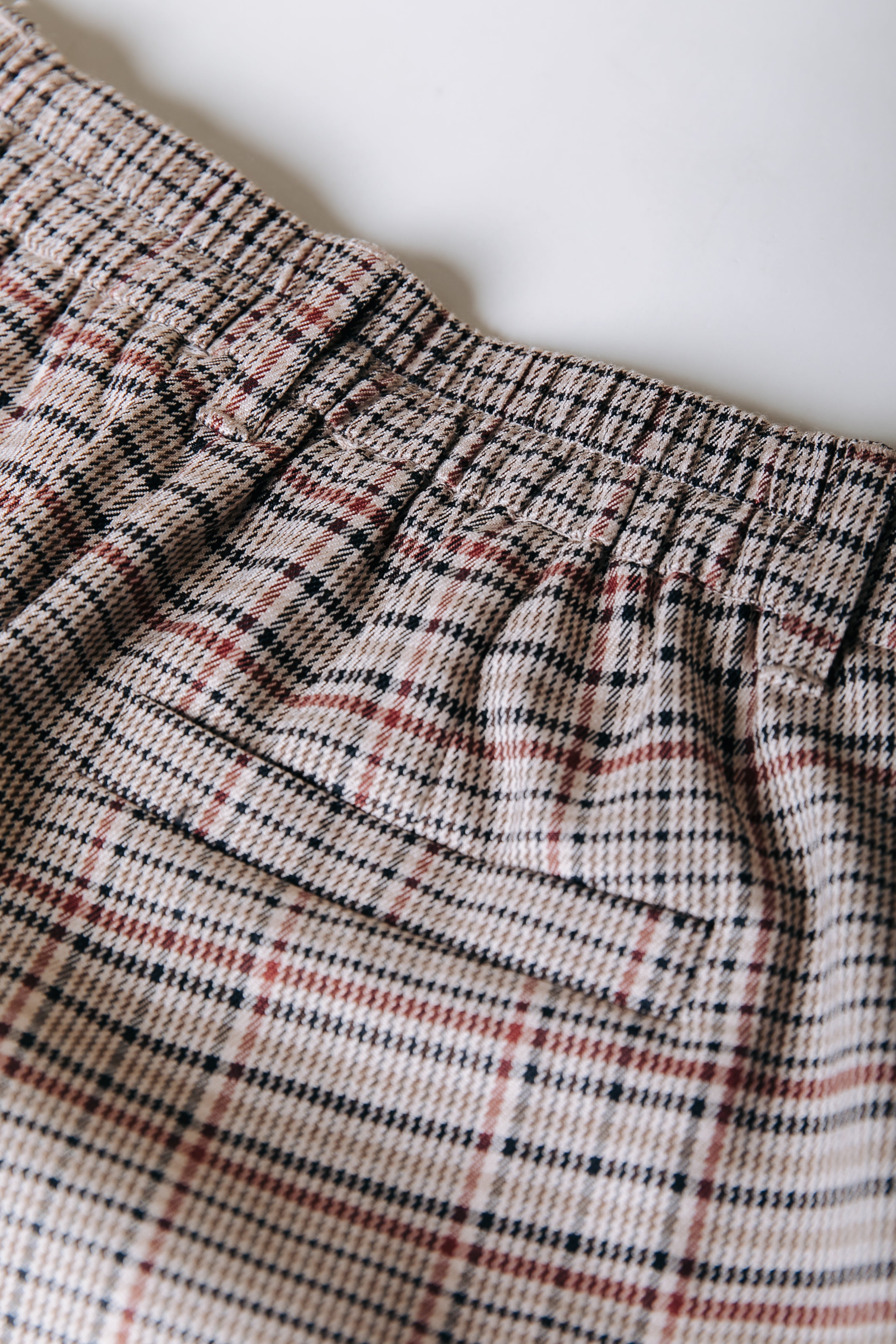 Isa Mid Rise Pleated Pants | Medium brown