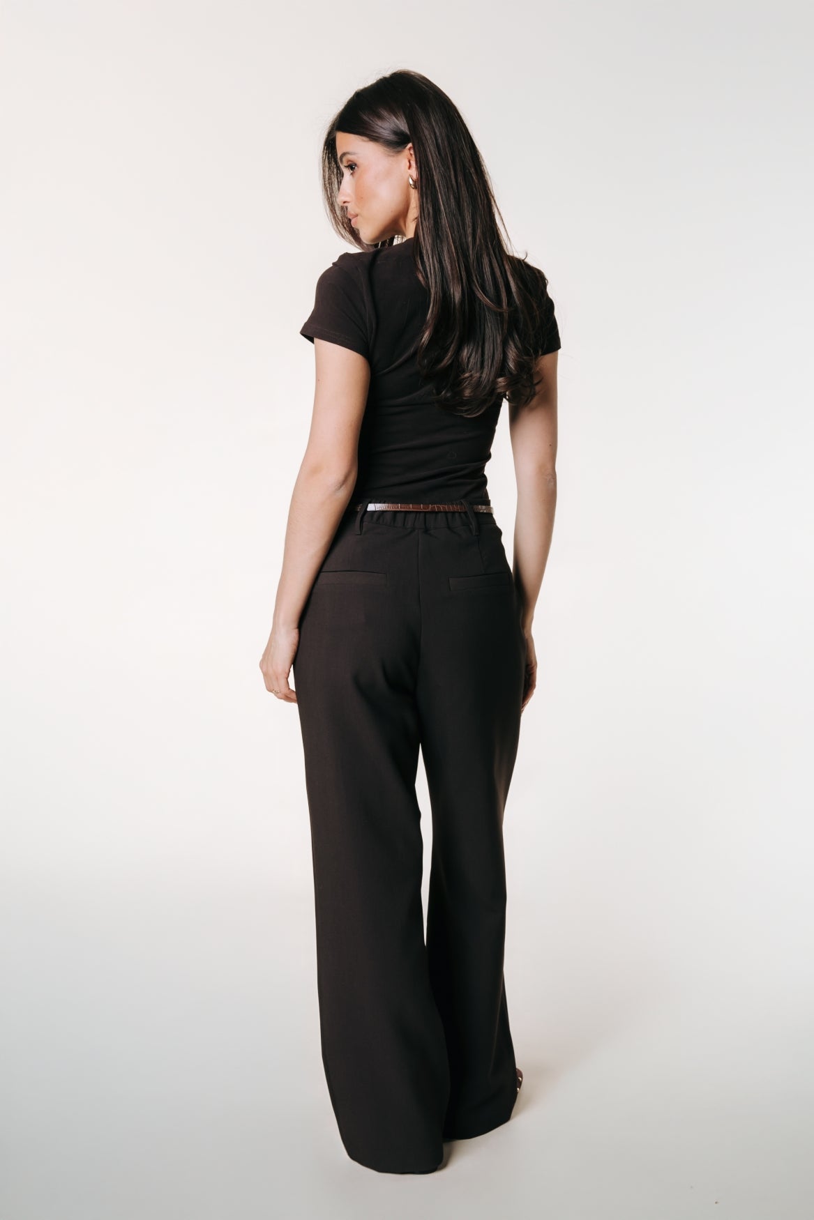 Russian Straight Pants | Darkest Brown