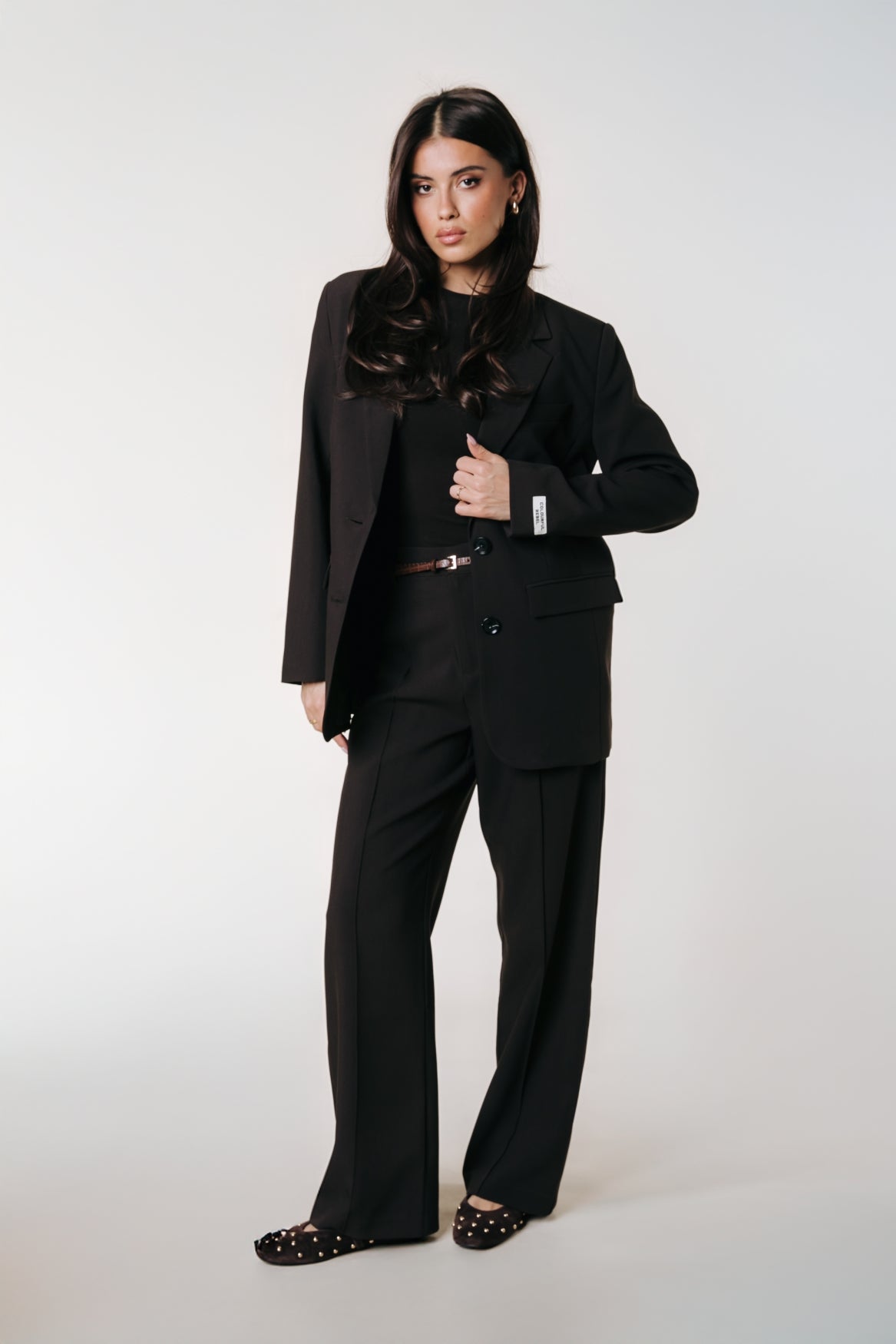 Rus Straight Pants | Darkest Brown