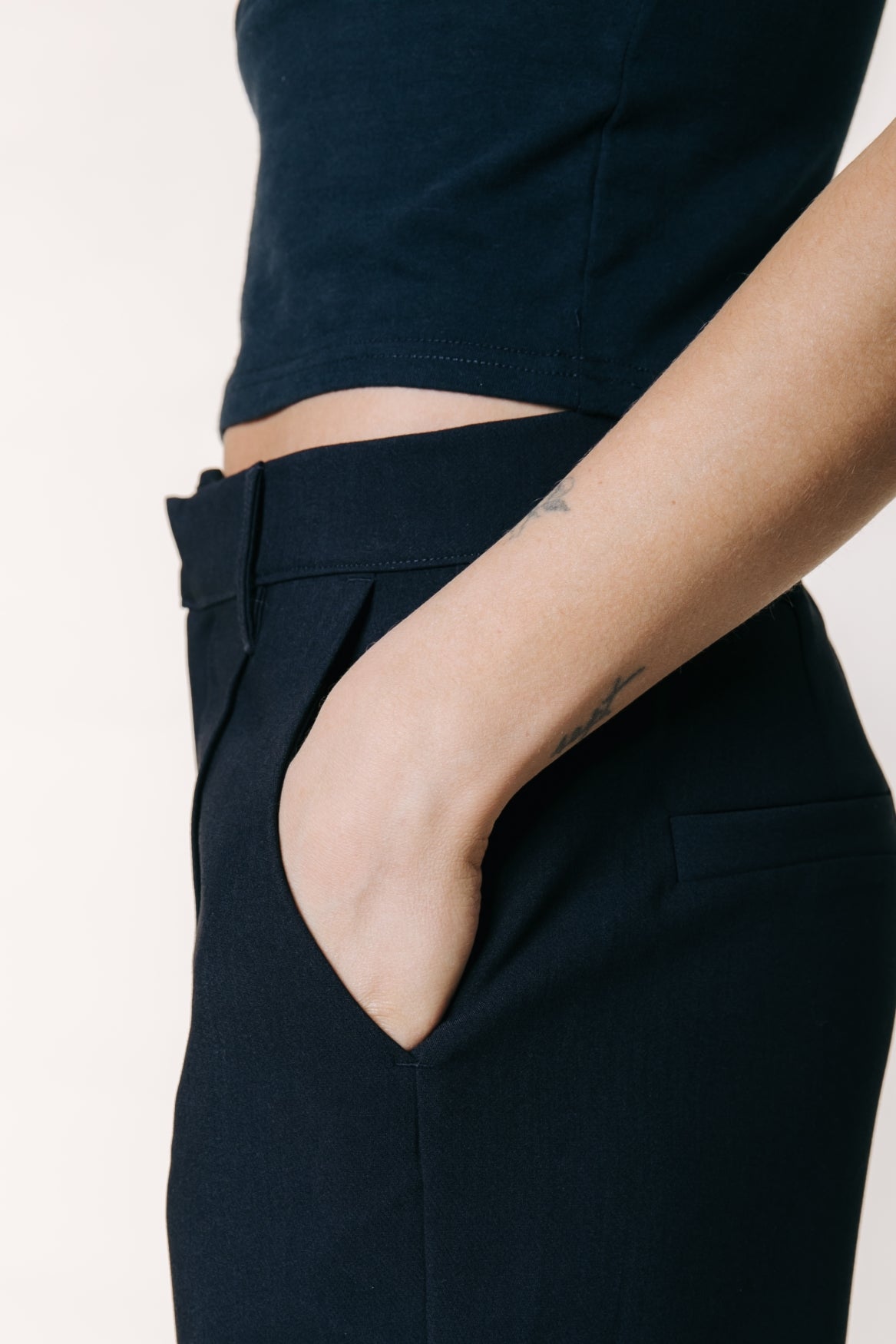 Rus Straight Pants | Dark Navy
