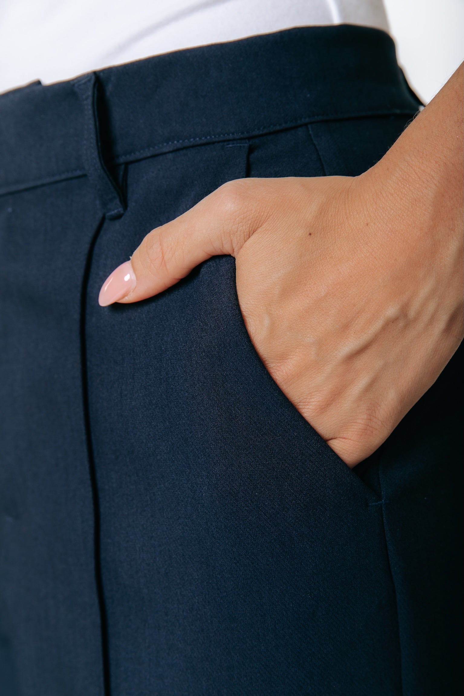 Rus Straight Pants | Dark Navy