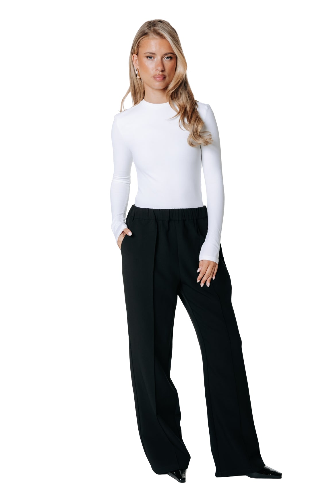 Vella Tailored Pants | Black