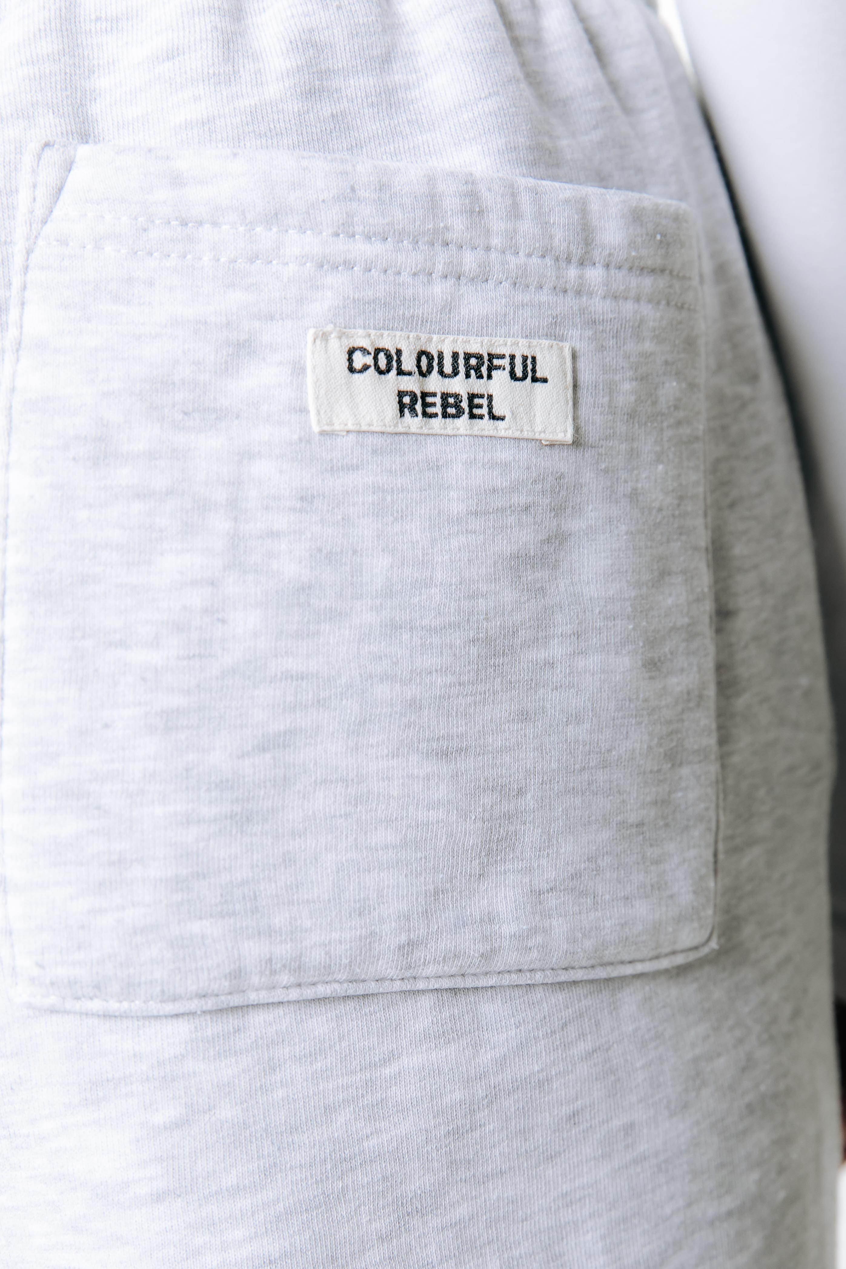 Label Sweatpants | Light grey melange