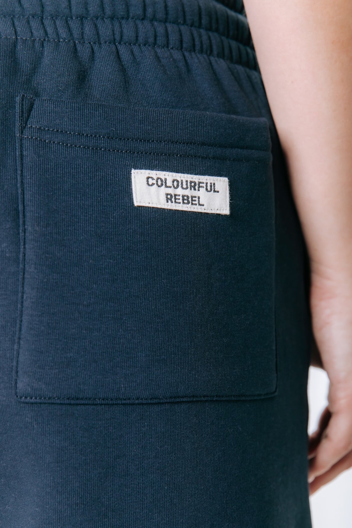 Label Sweatshorts | Dark Navy
