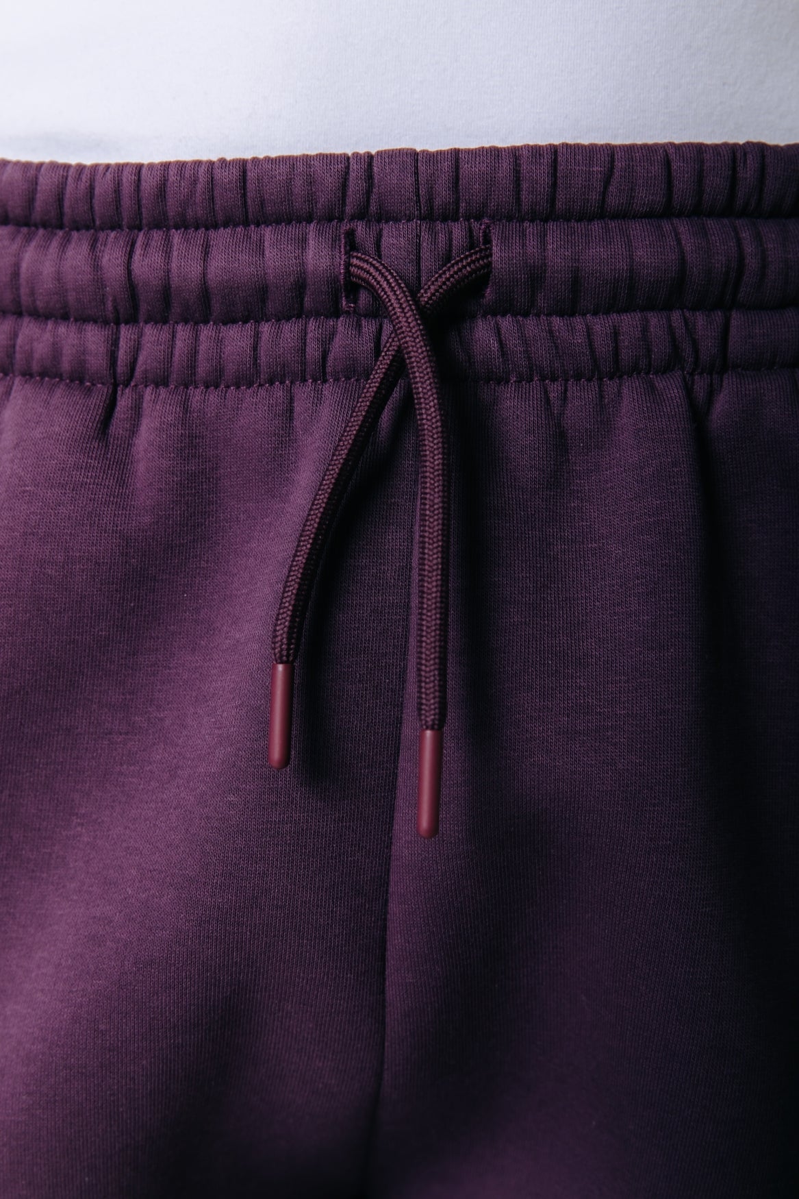 Label Sweatshorts | Dark purple