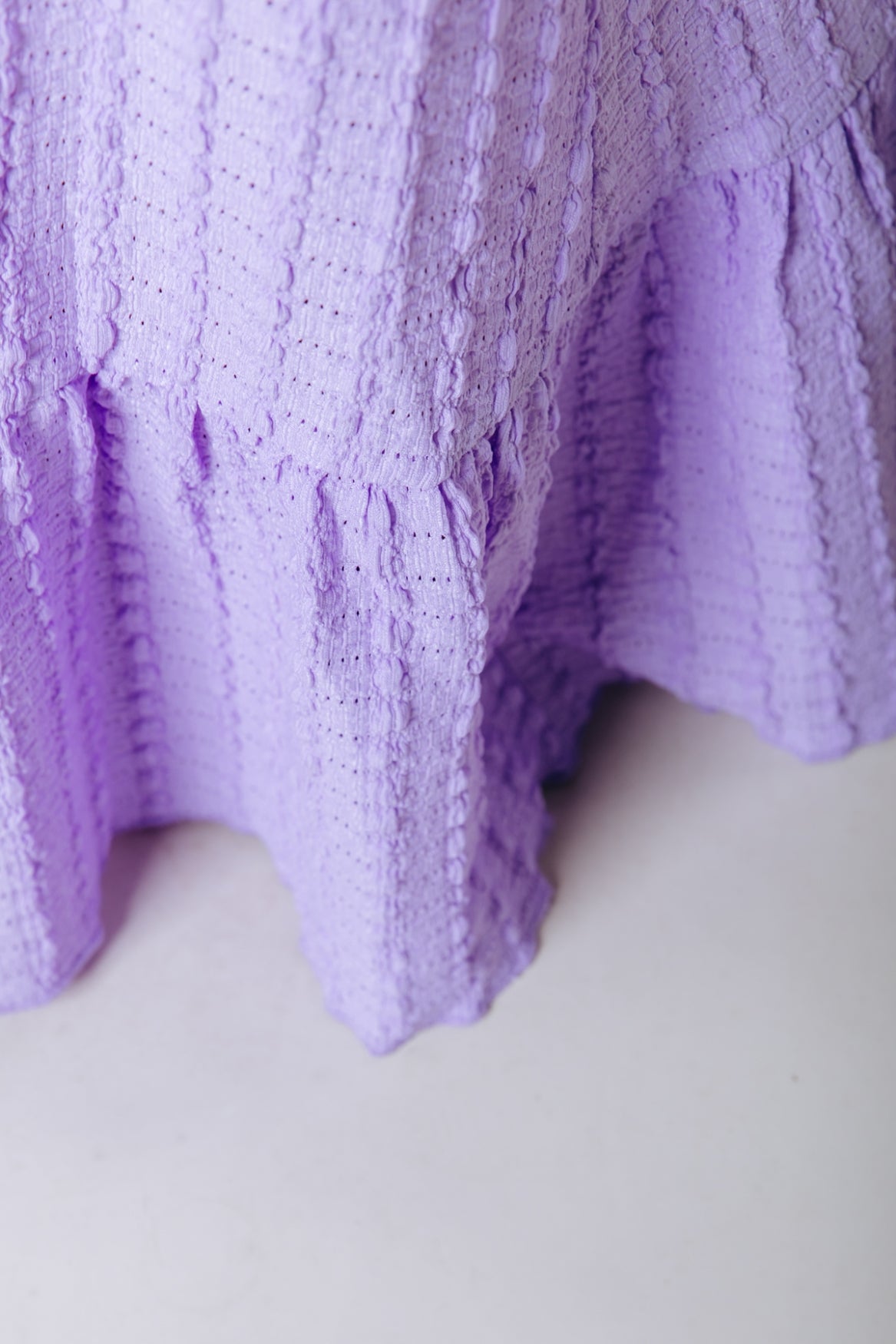 Yui Structure Maxi Skirt | Light Lavender