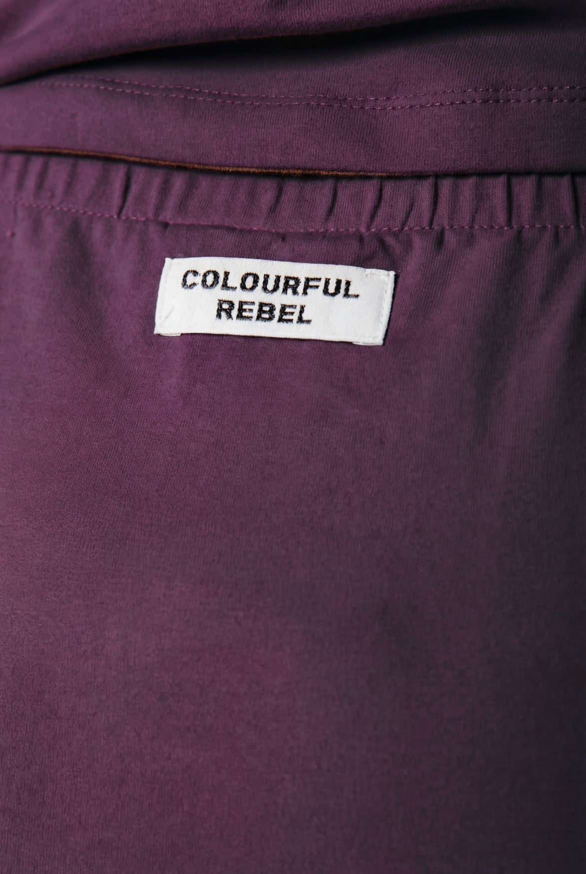 Fitted Maxi Skirt | Dark purple
