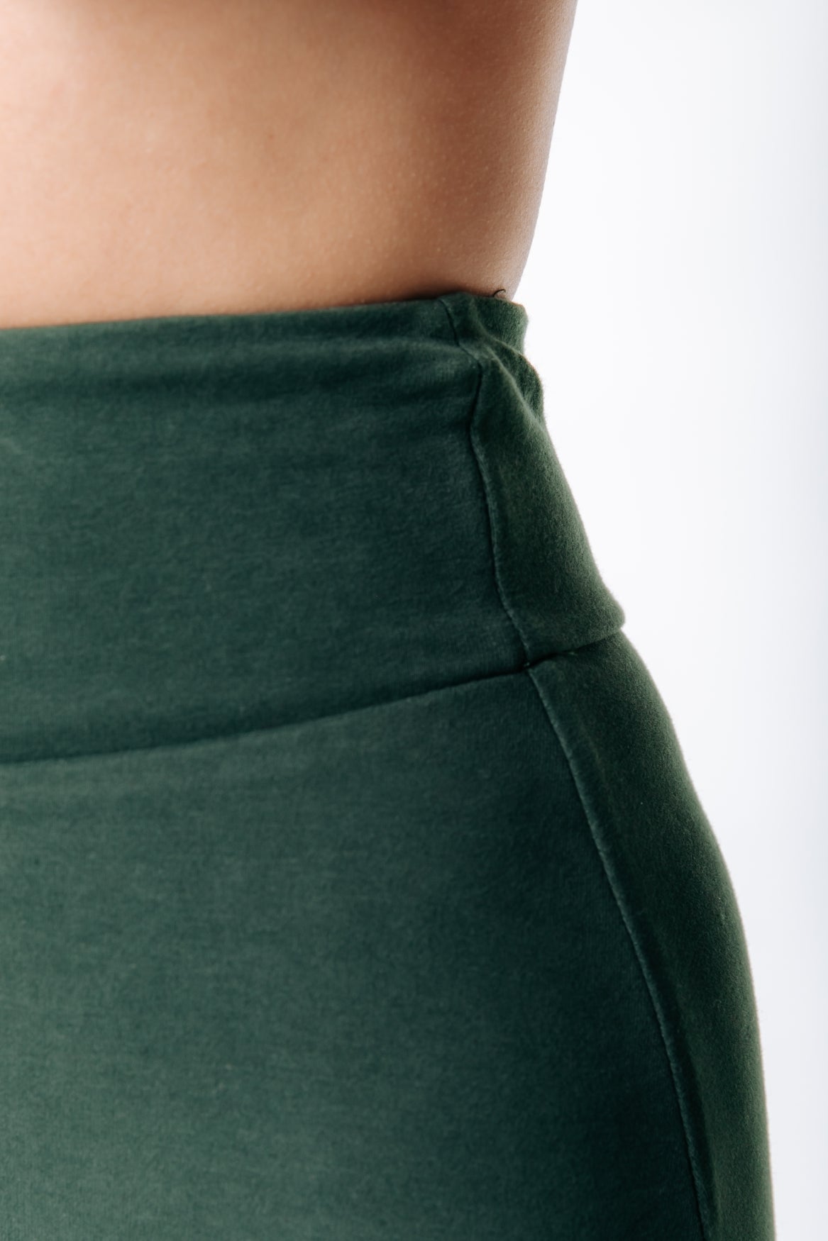 Fitted Skort | Dark green