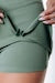 Fitted Skort | Olive Green