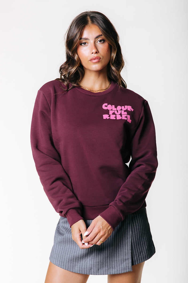 Womens Sweaters Oversized Hoodie Colourful Rebel Sweater Dames