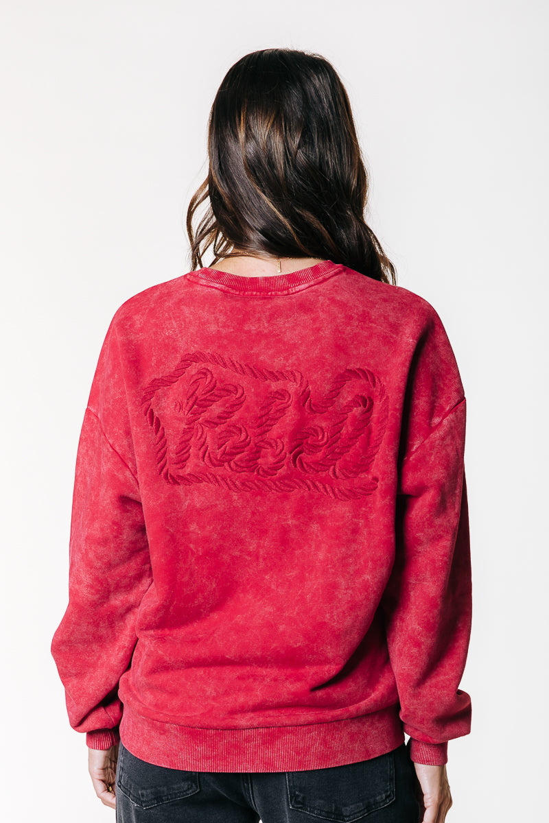 Rebel Braid Vintage Sweat | Medium ed