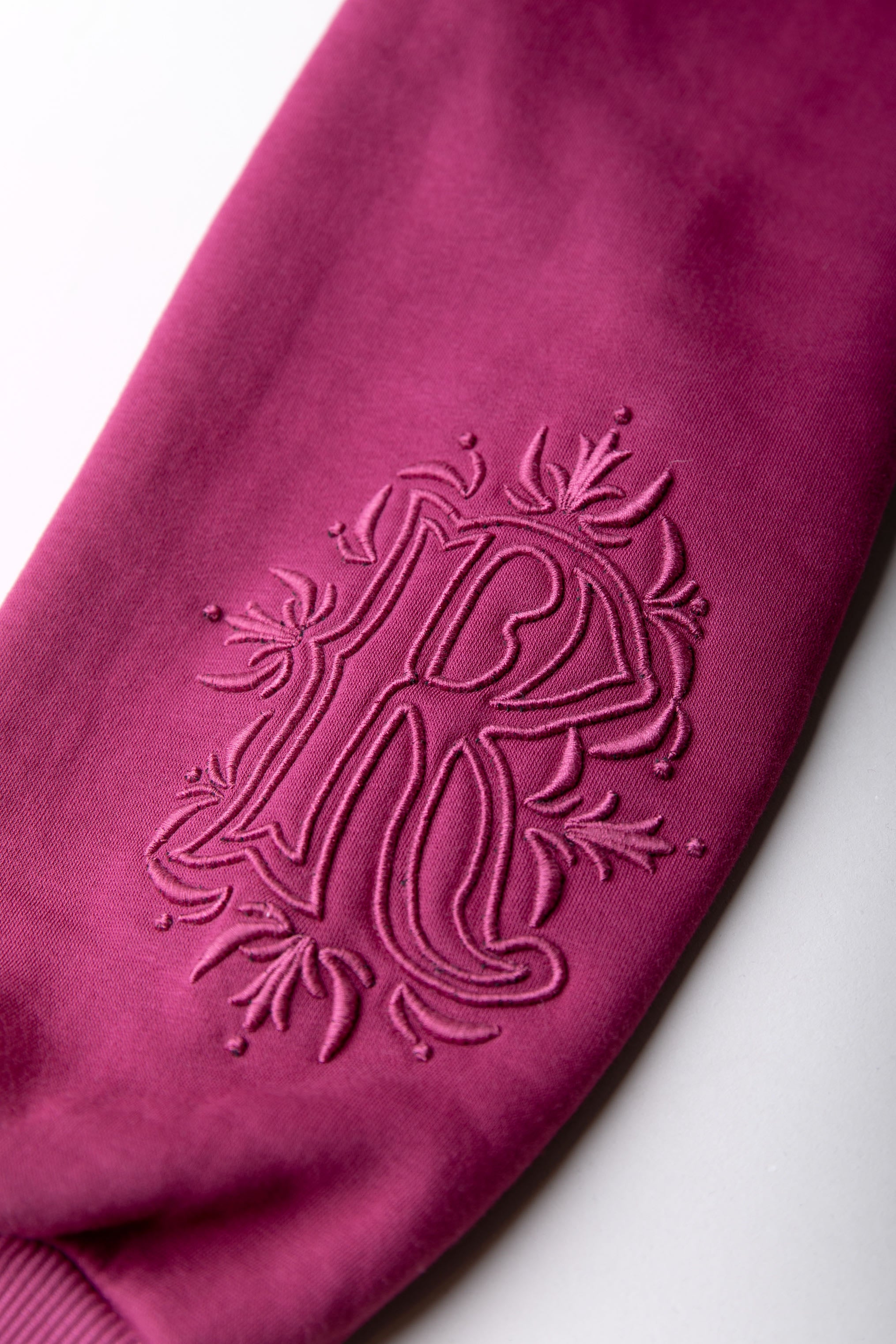 Sleeve Embro Sweat | Bordeaux