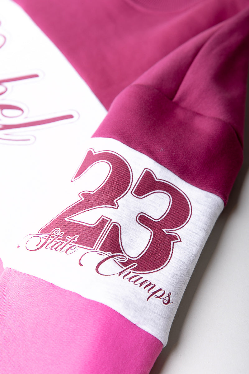 Colour Block Logo Sweat | Multicolor