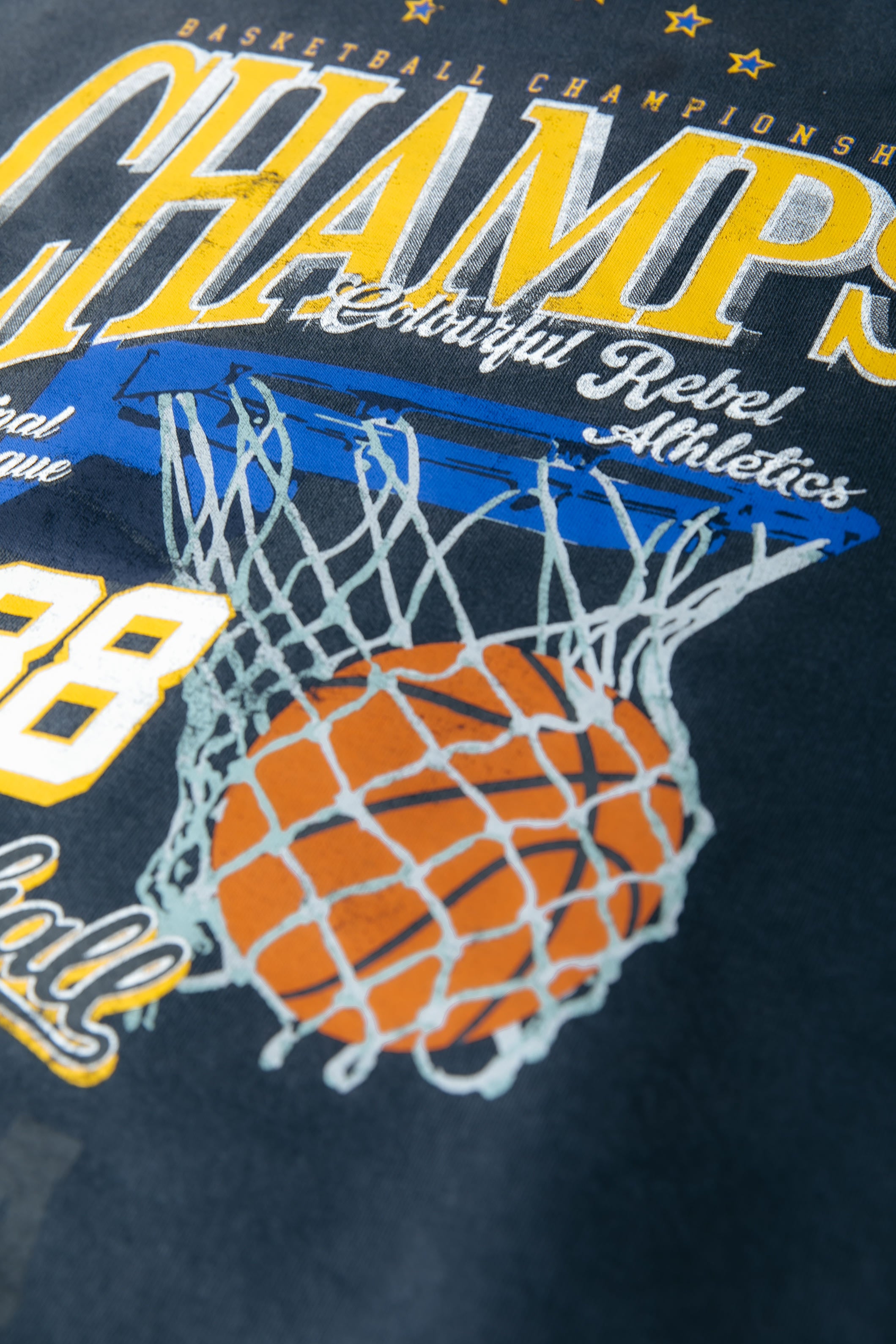 Champs Washed Sweat | Washed grey