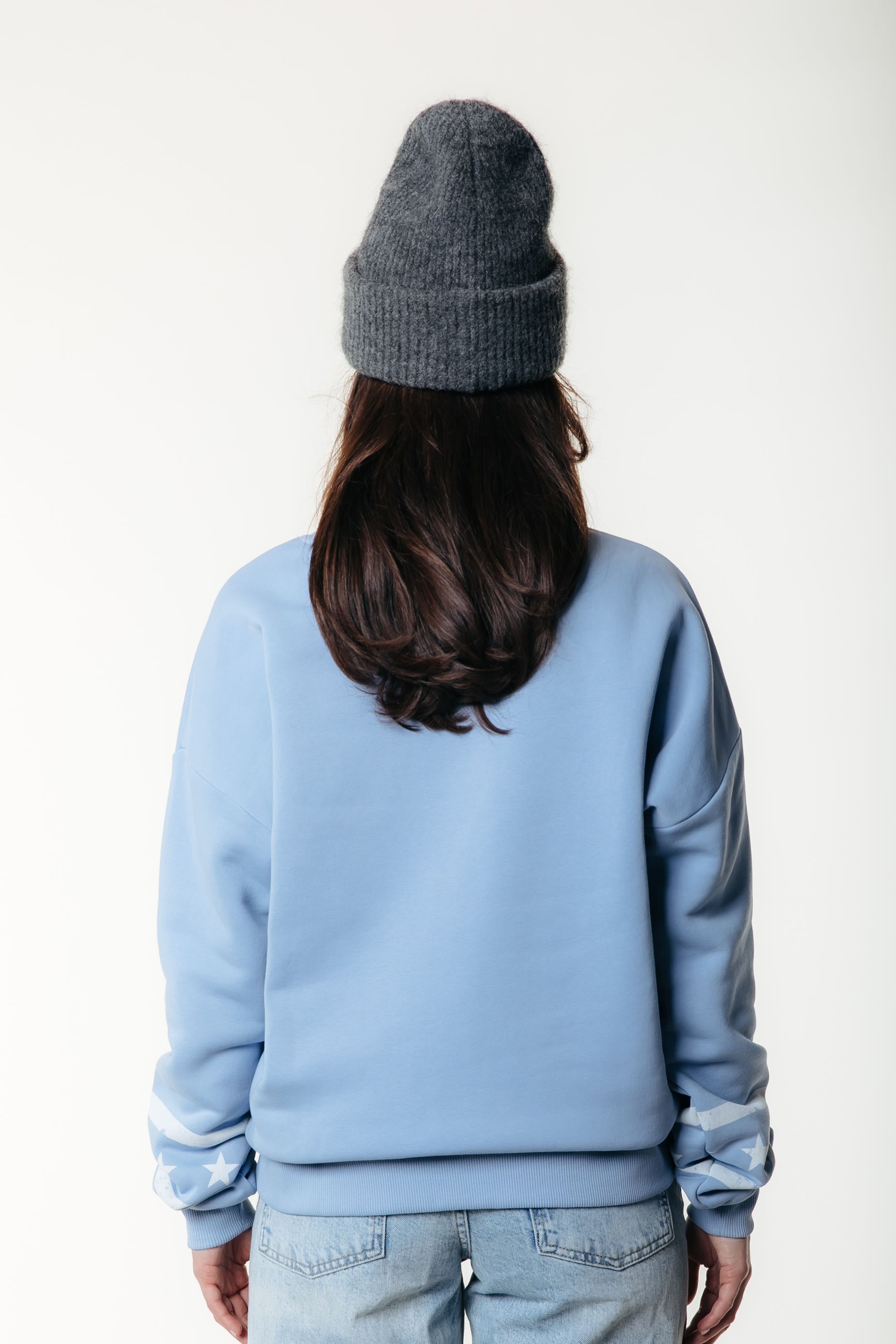 Rebels Stars Sweatshirt | Halogen Blue