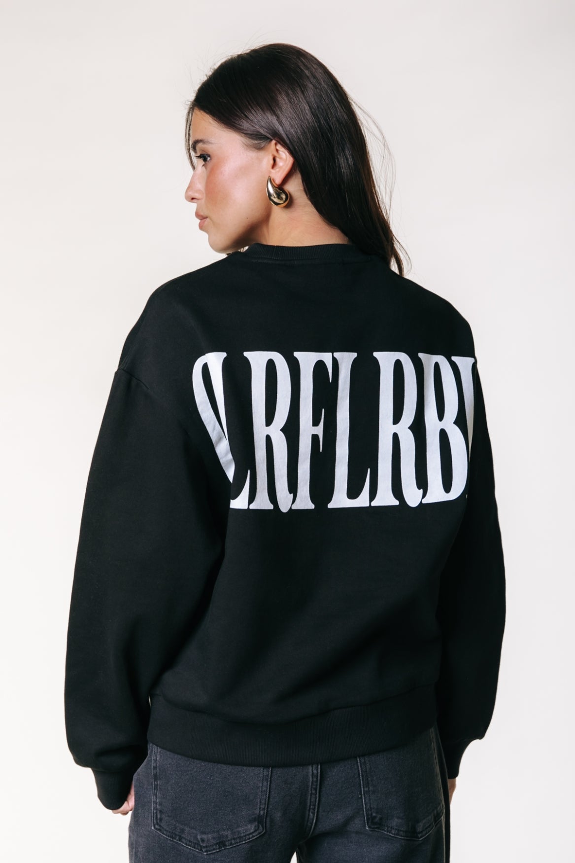CR Big Logo Sweat | Black