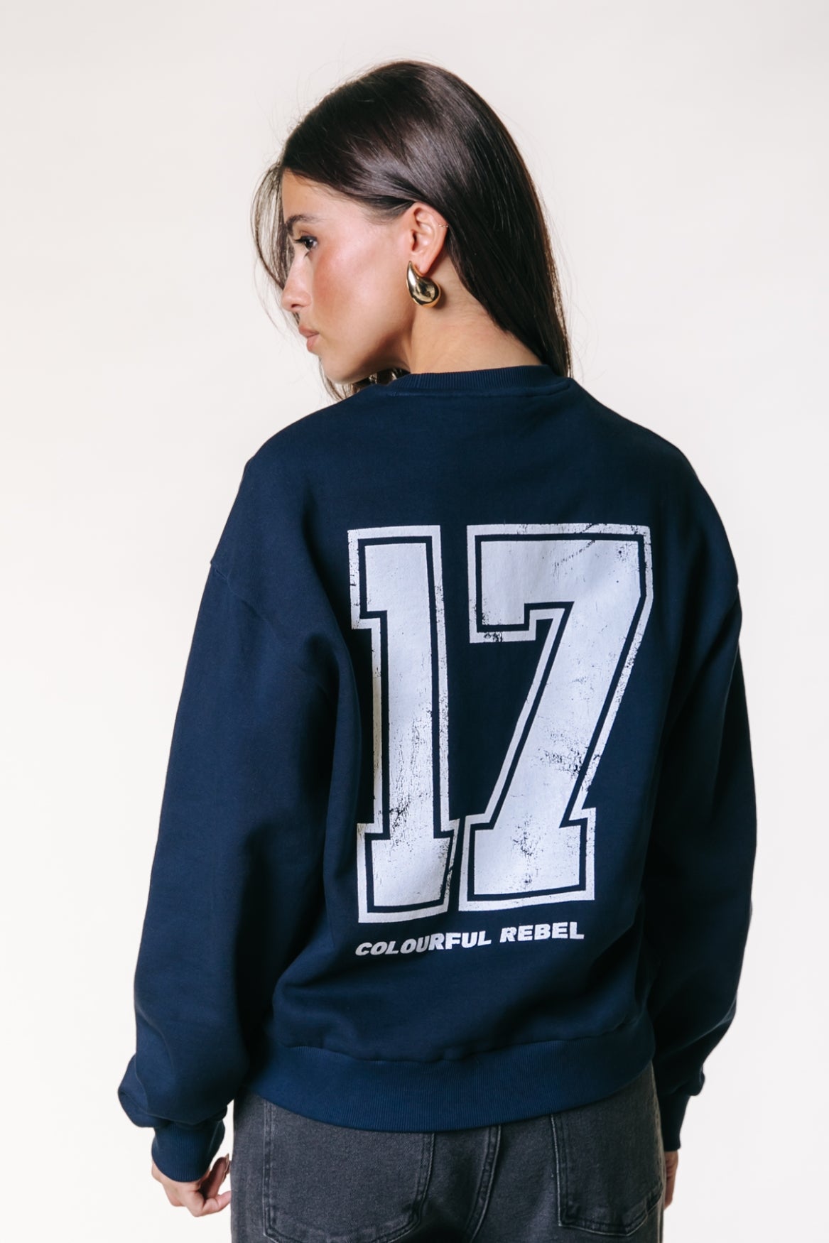 Colourful Rebel No17 Sweat | Navy