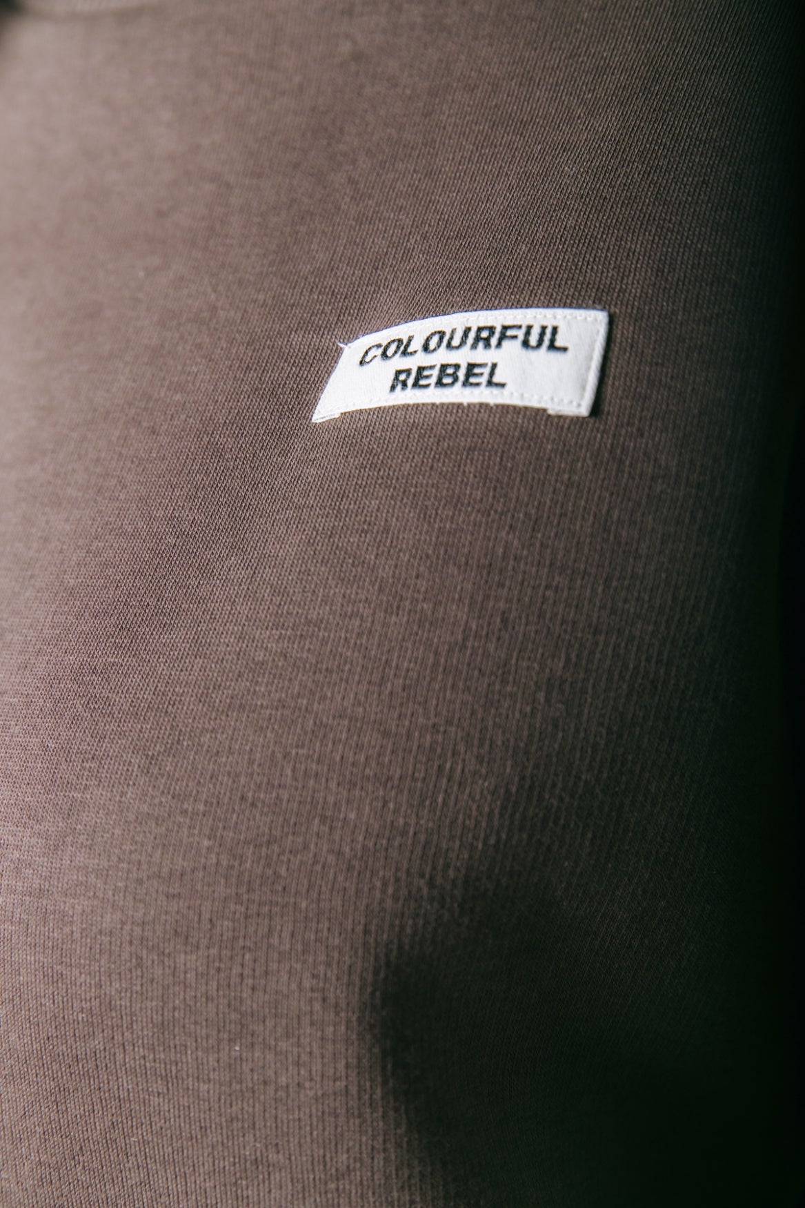 Uni Label Sweat | Brown