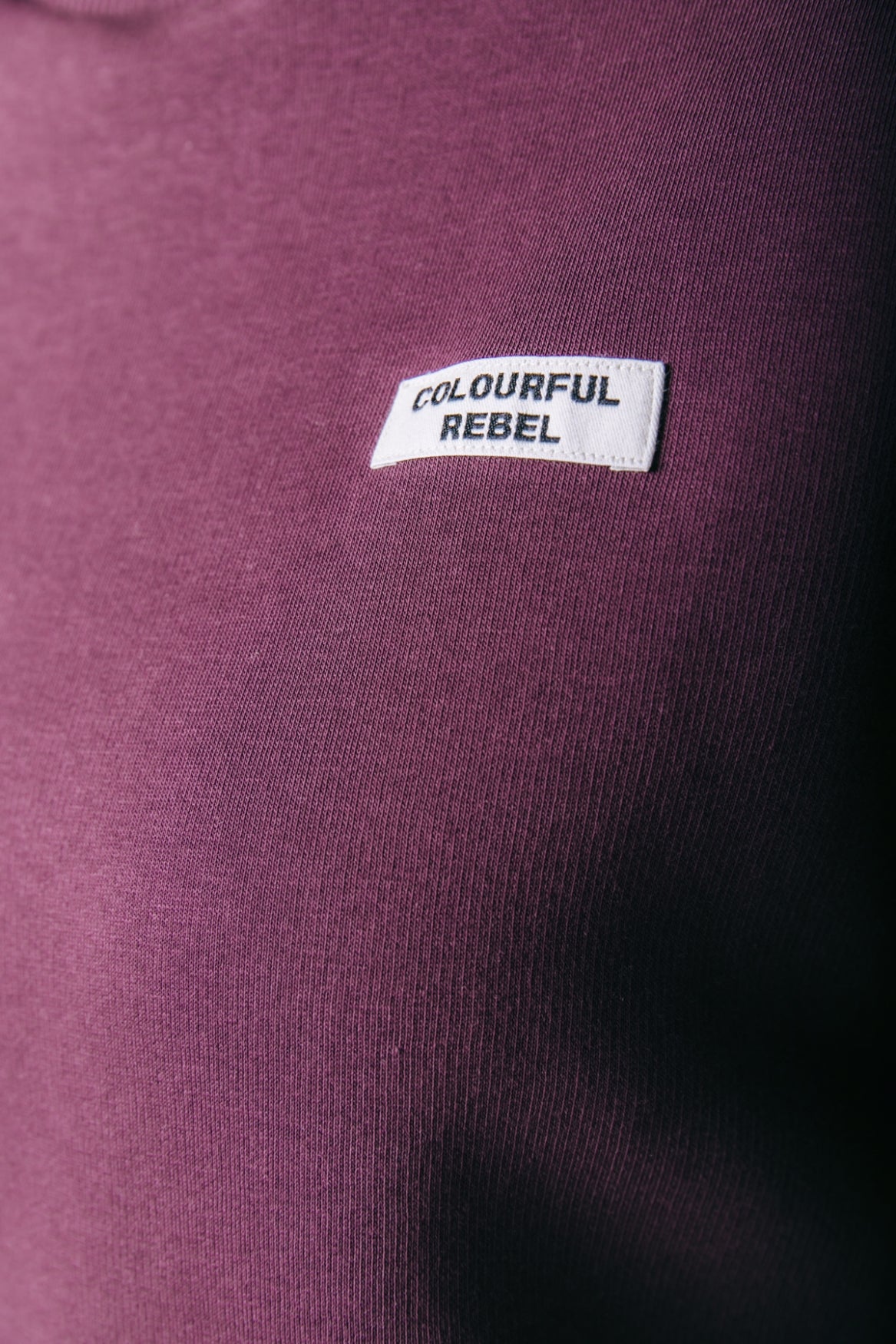 Uni Label Sweat | Merlot Red