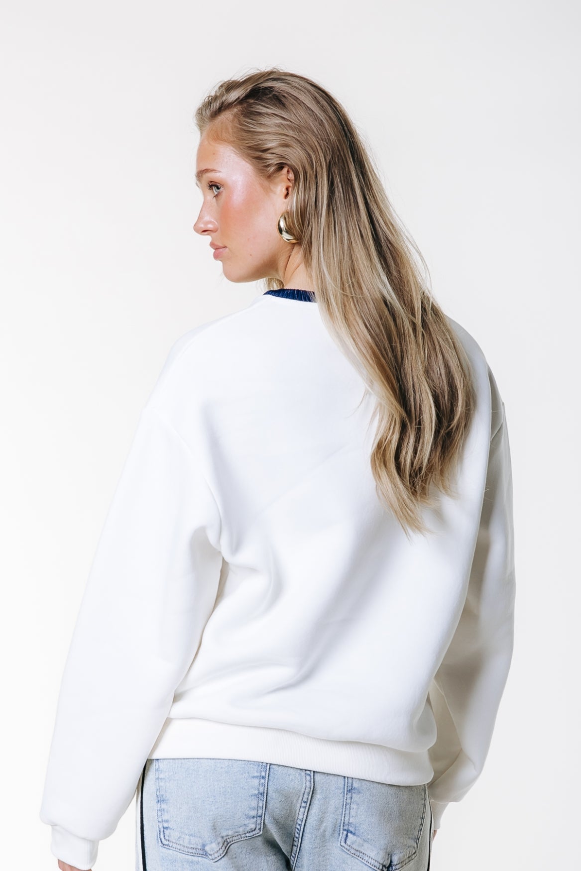 CR 33 Dropped Shoulder Sweat | Off white