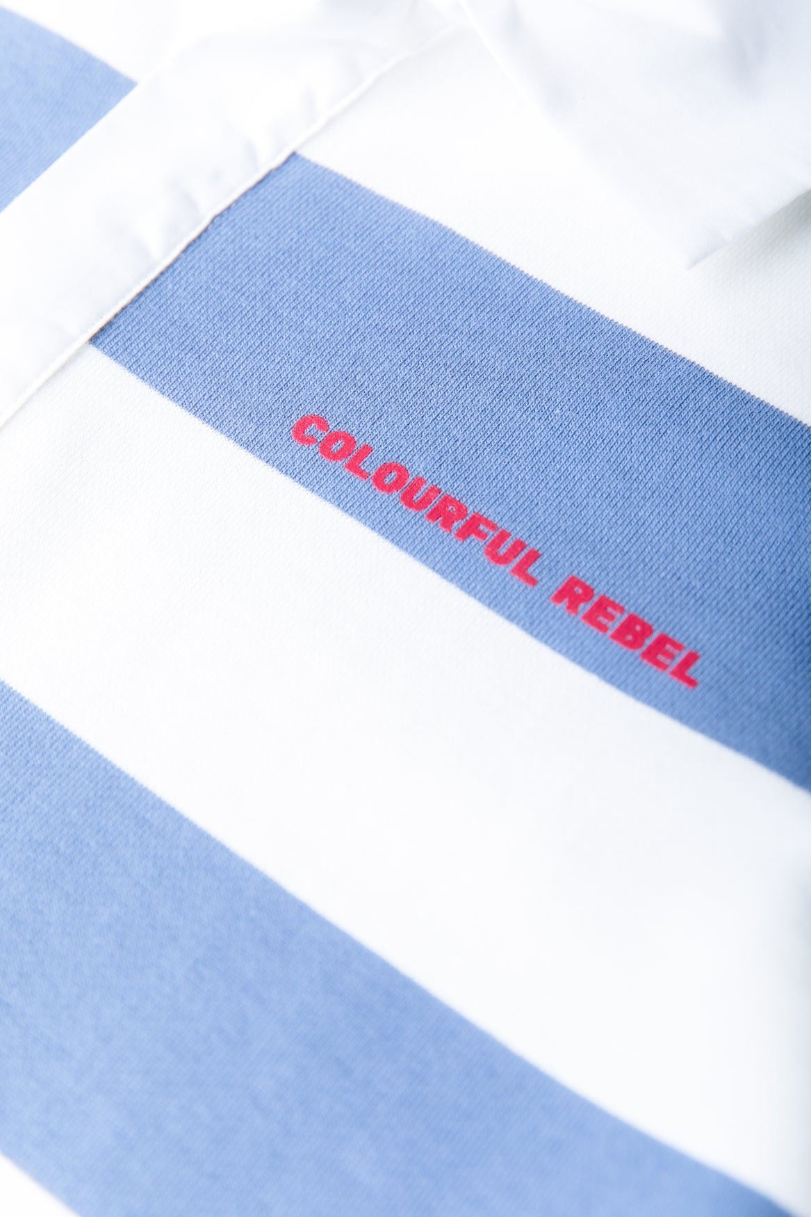 Skyler Striped 33 Polo Longsleeve | Medium blue