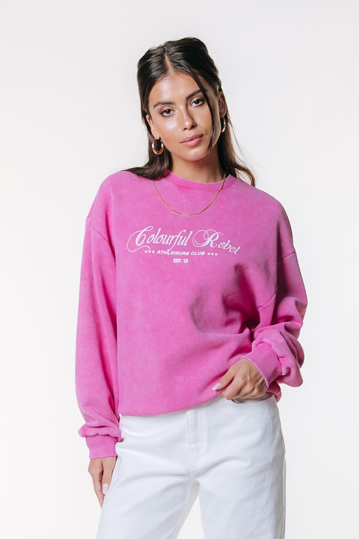 Athletic Club Sweat | Old pink