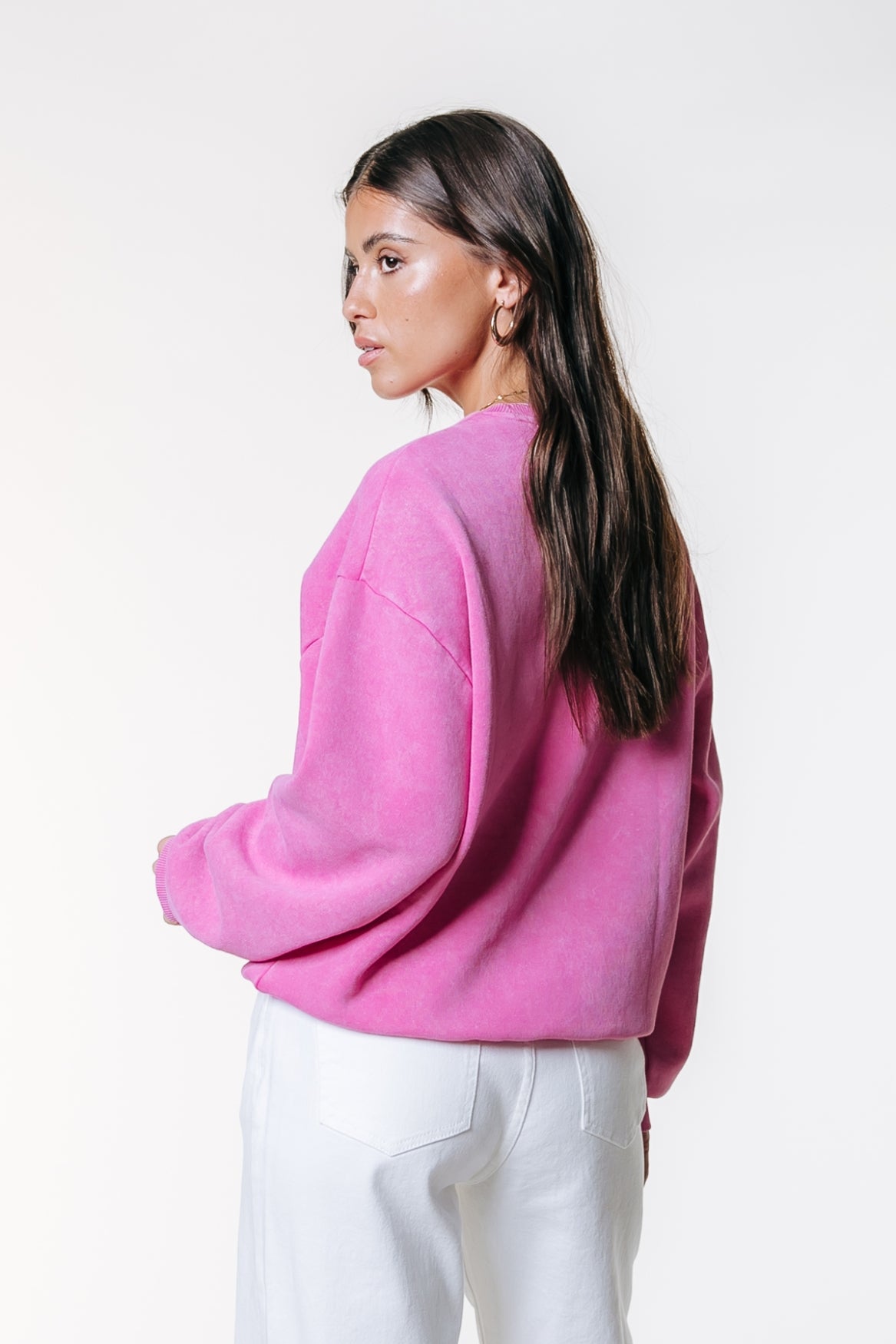 Athletic Club Sweat | Old pink