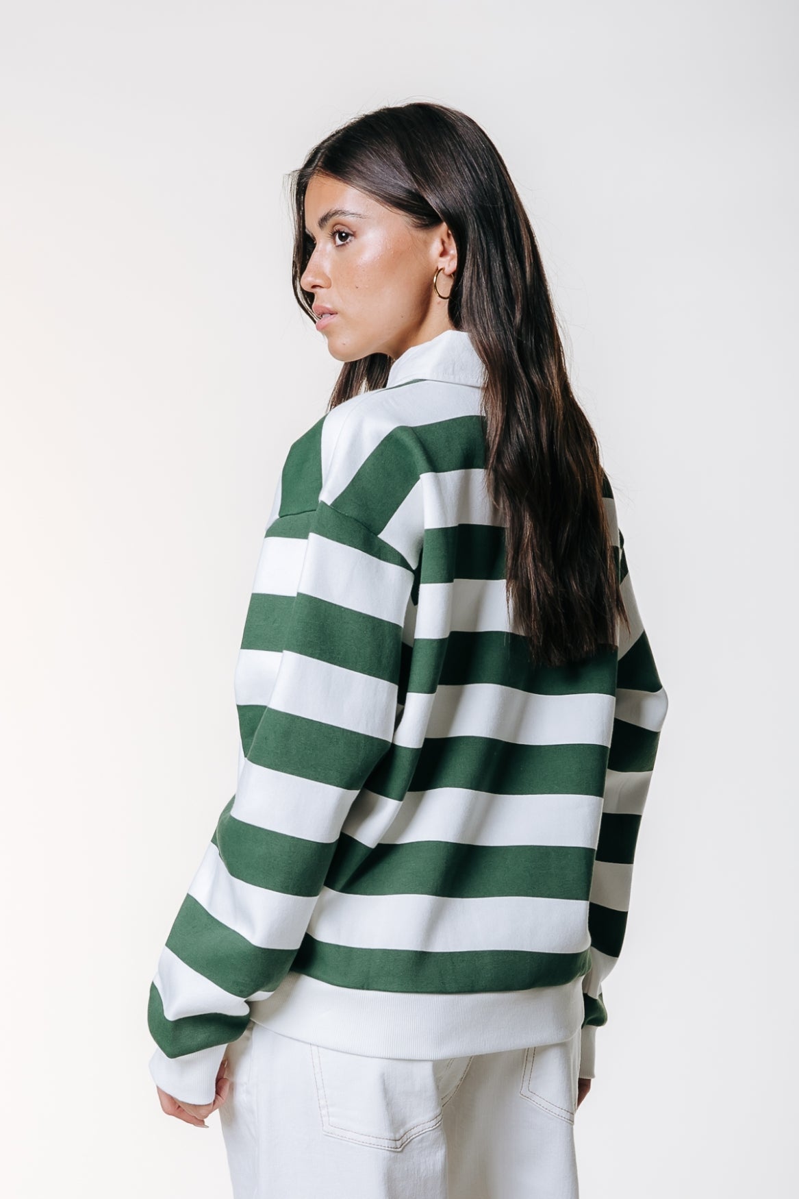 Polo Striped Sweat | Mint