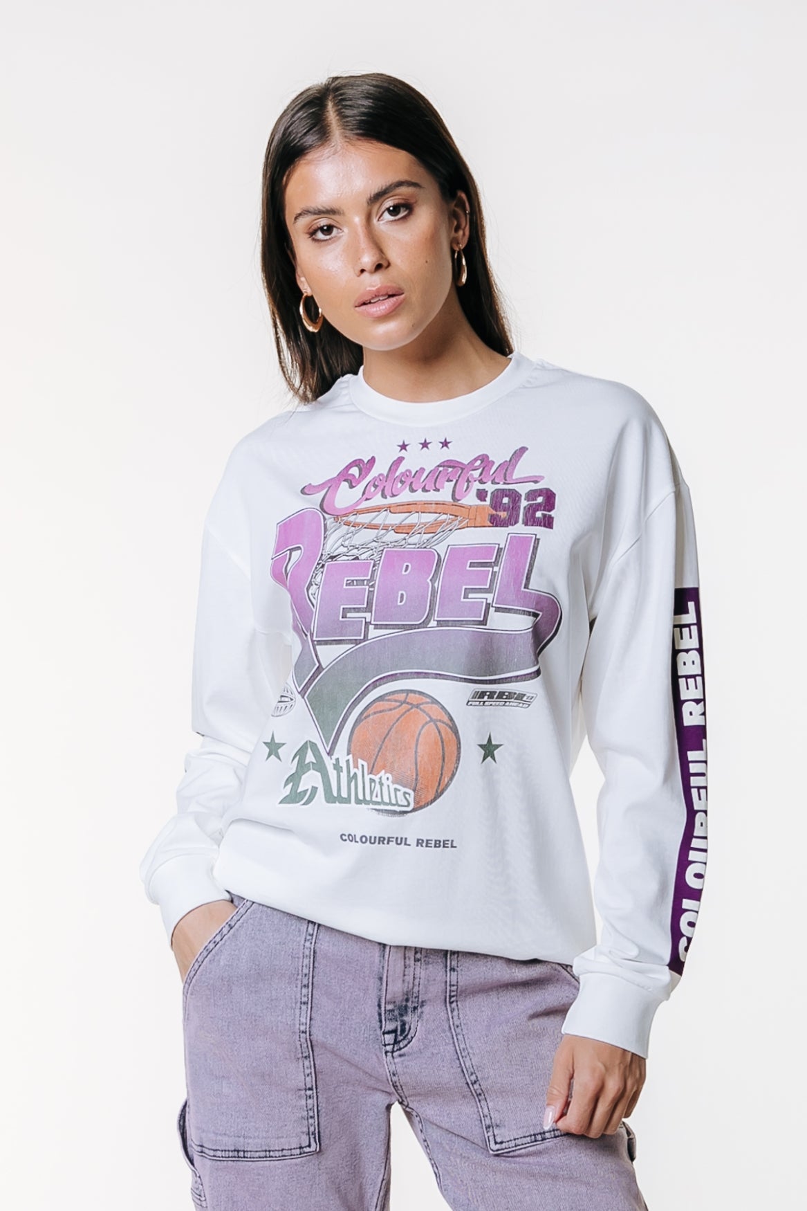 Rebel Baseball Longsleeve | Off white