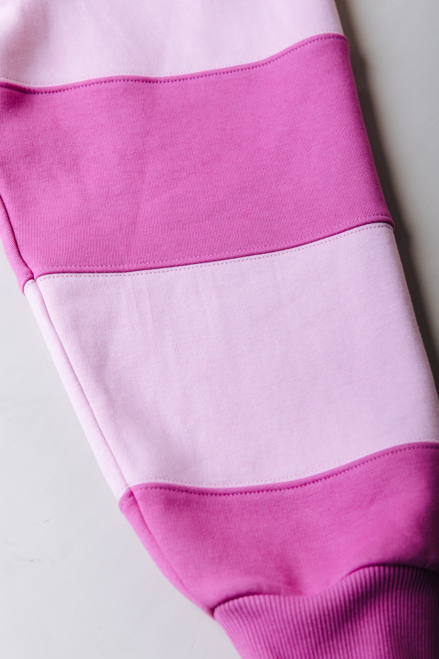 Cut & Sew Sweat | Pink