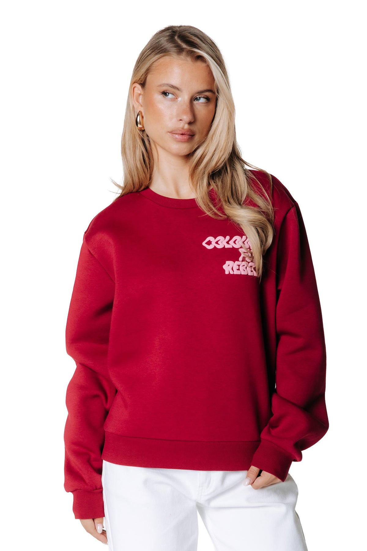 Logo Wave Sweat | Red